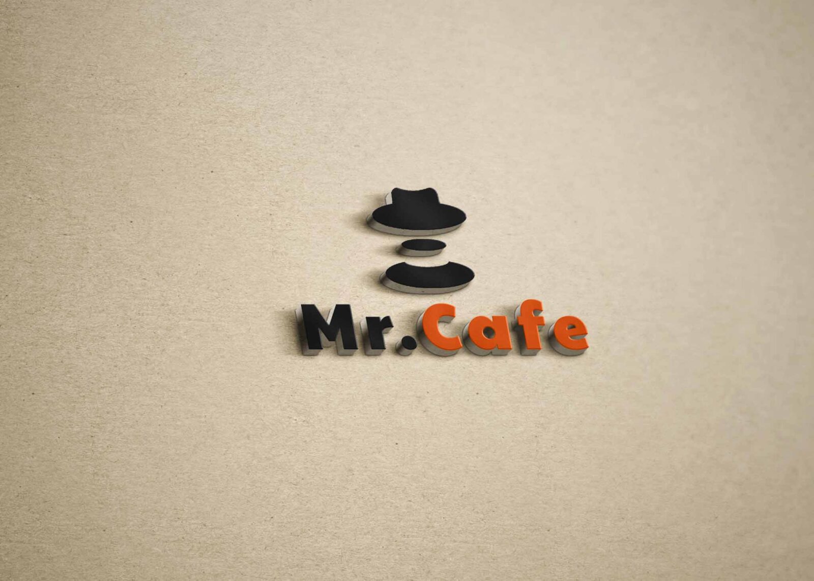 3D Metal Logo Mockup Free Download 2021