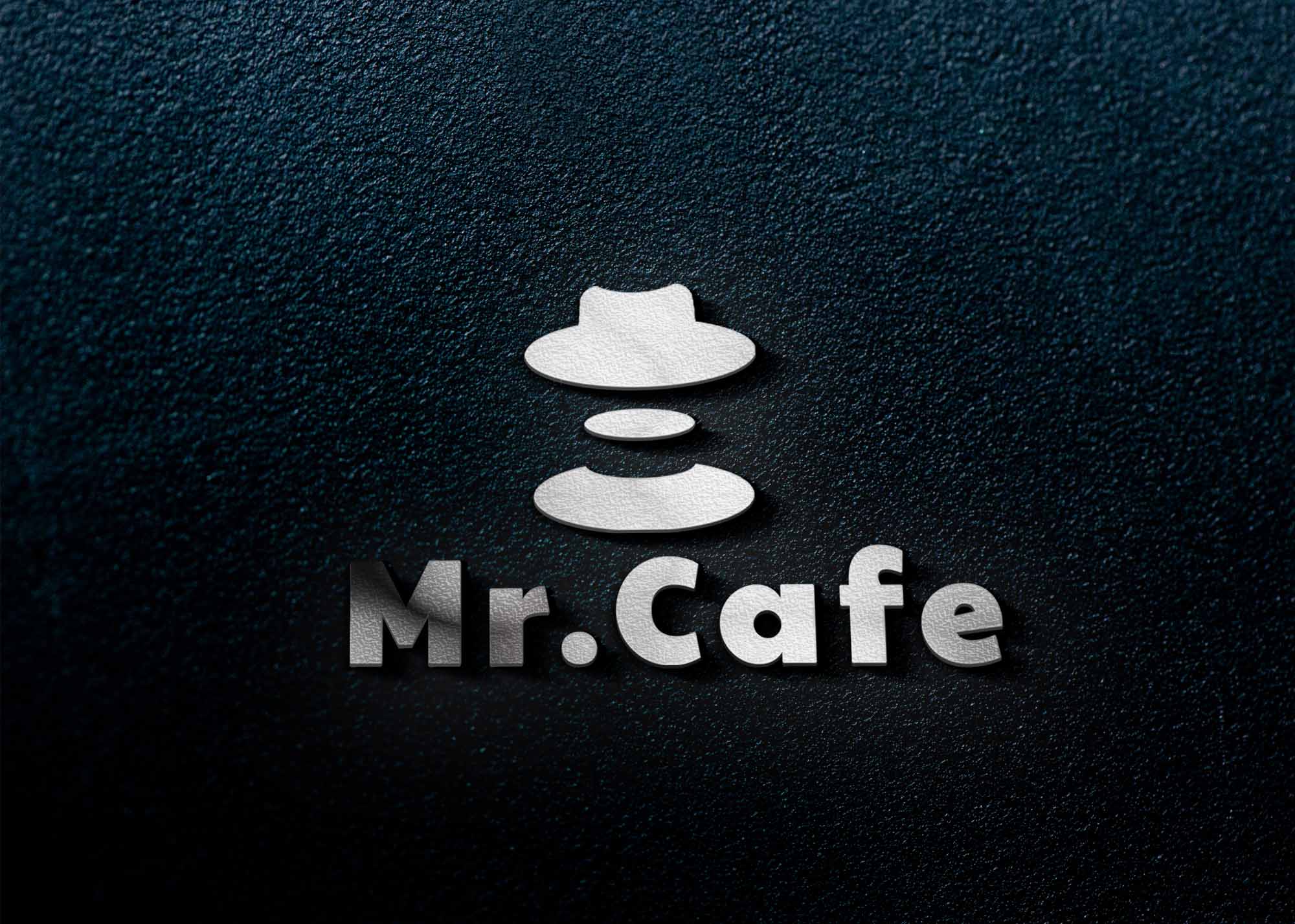 3D Office Glass Logo Mockup Free Download