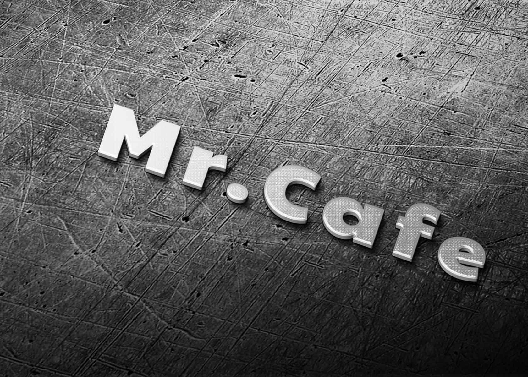 3D Wall Logo Mockup Free Download