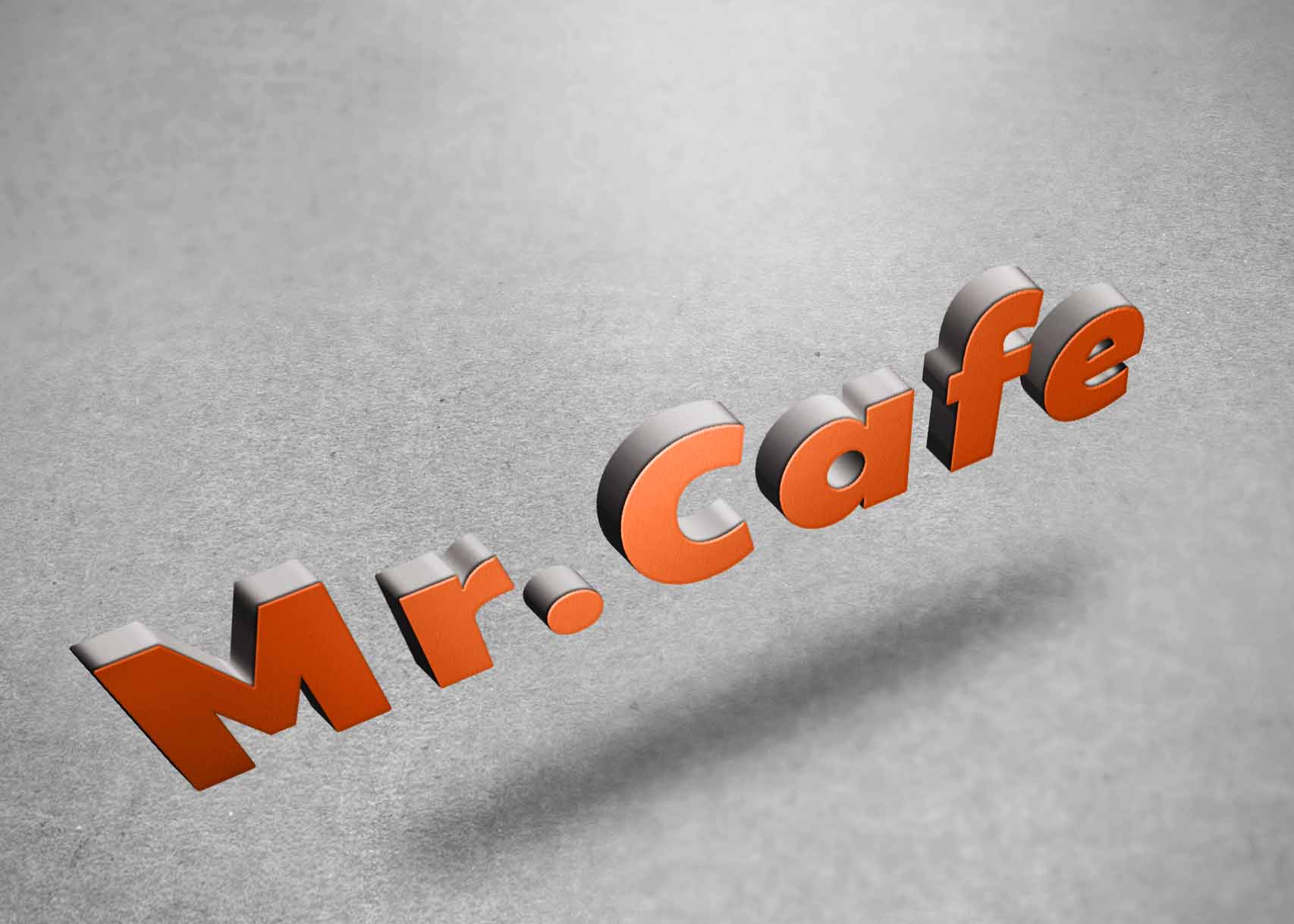 3D Wooden Logo Sign Mockup