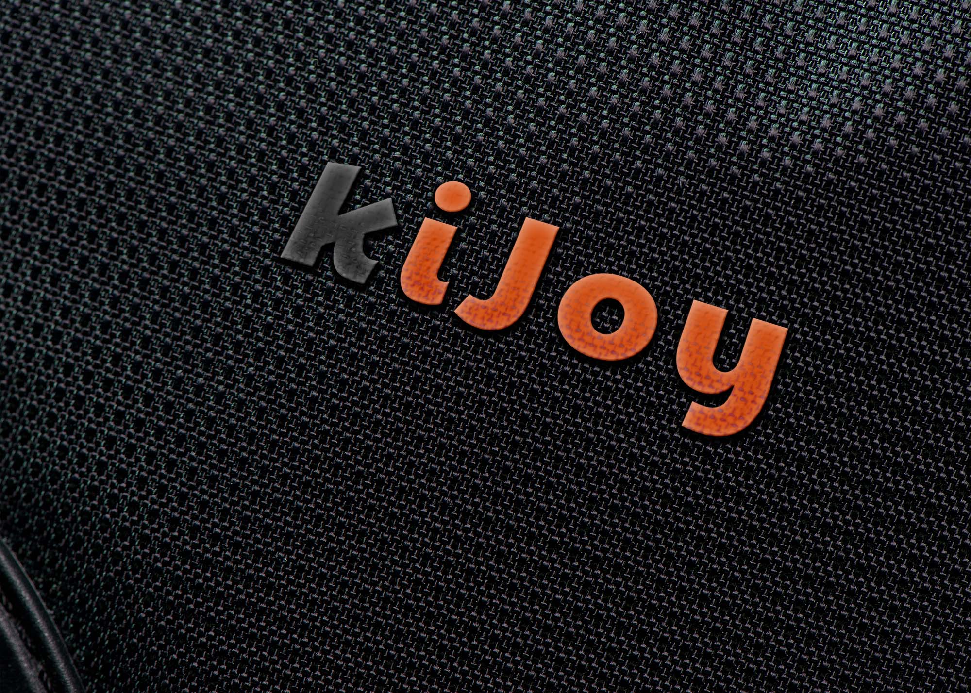 Black 3D Logo Mockup