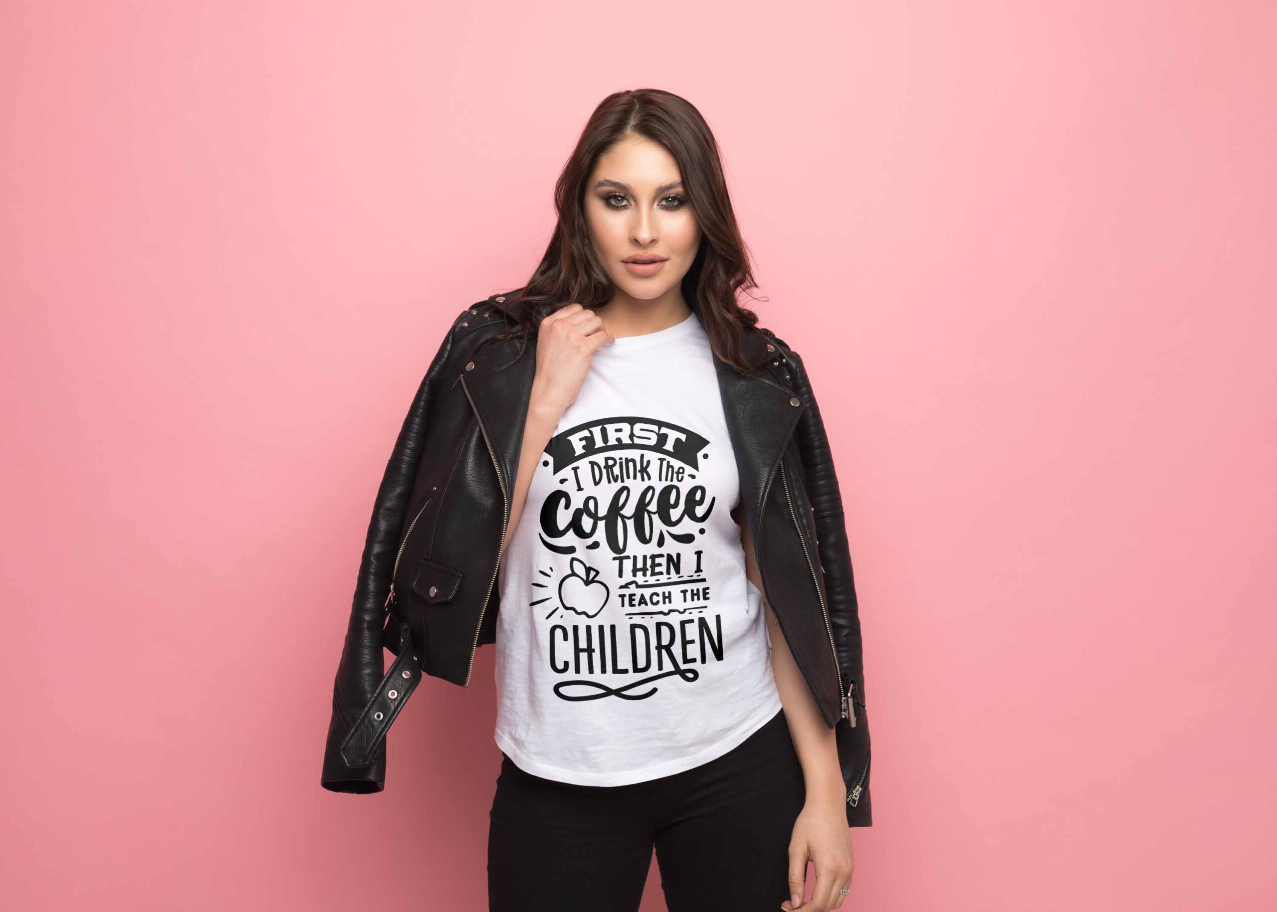 First Coffee T-shirt Design (1)