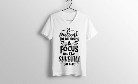 Focus On The Sunshine T-Shirt Design (1)