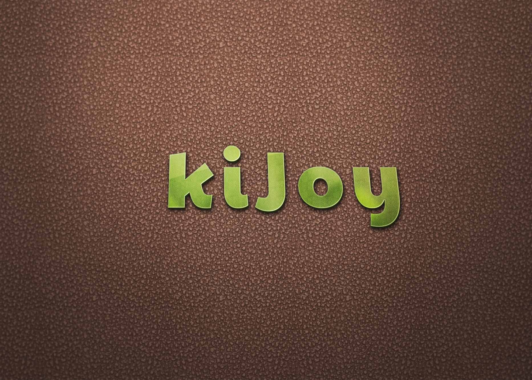 Free 3D Leather Logo Mockup