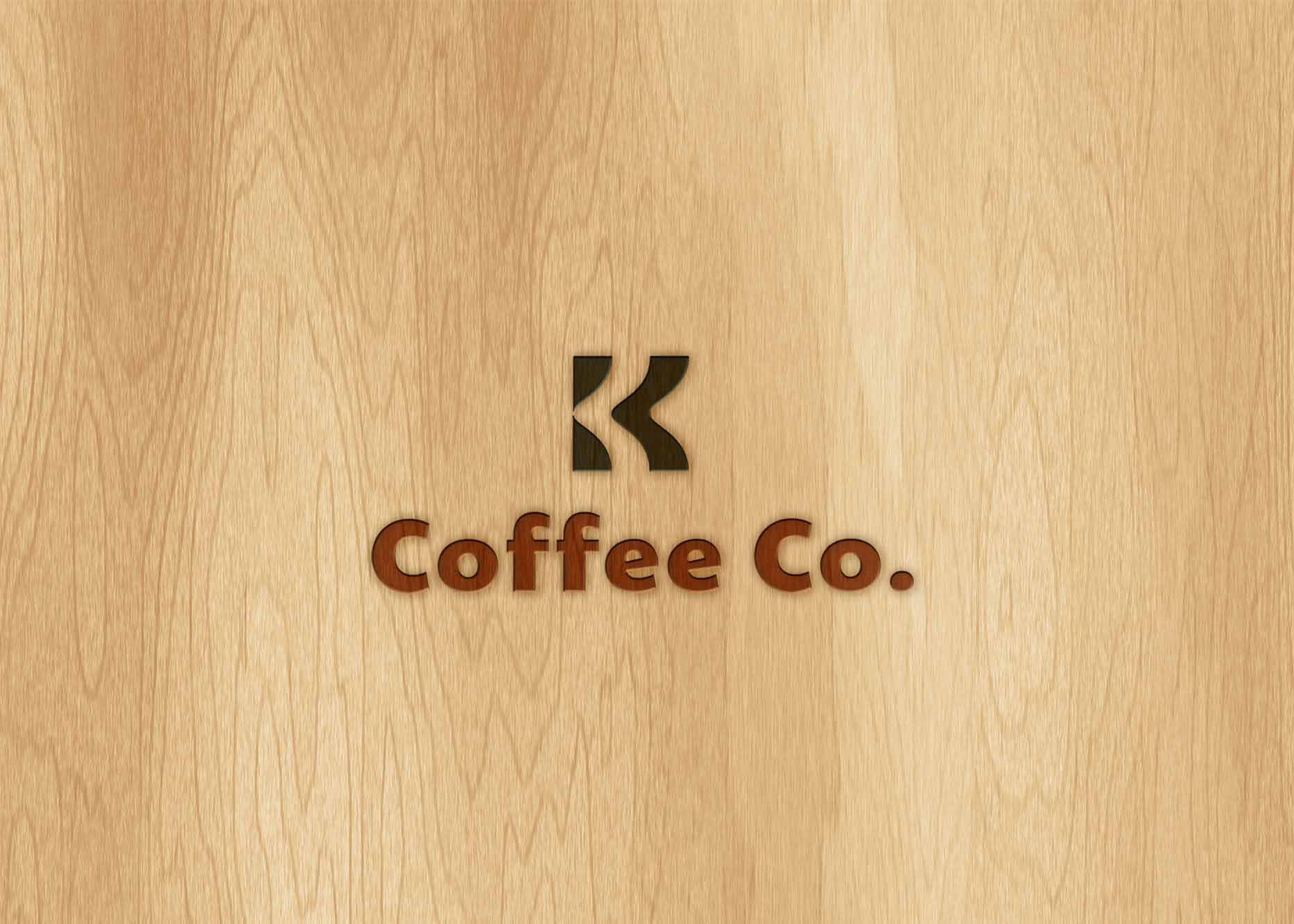 Free Ashes Wood Logo Mockup