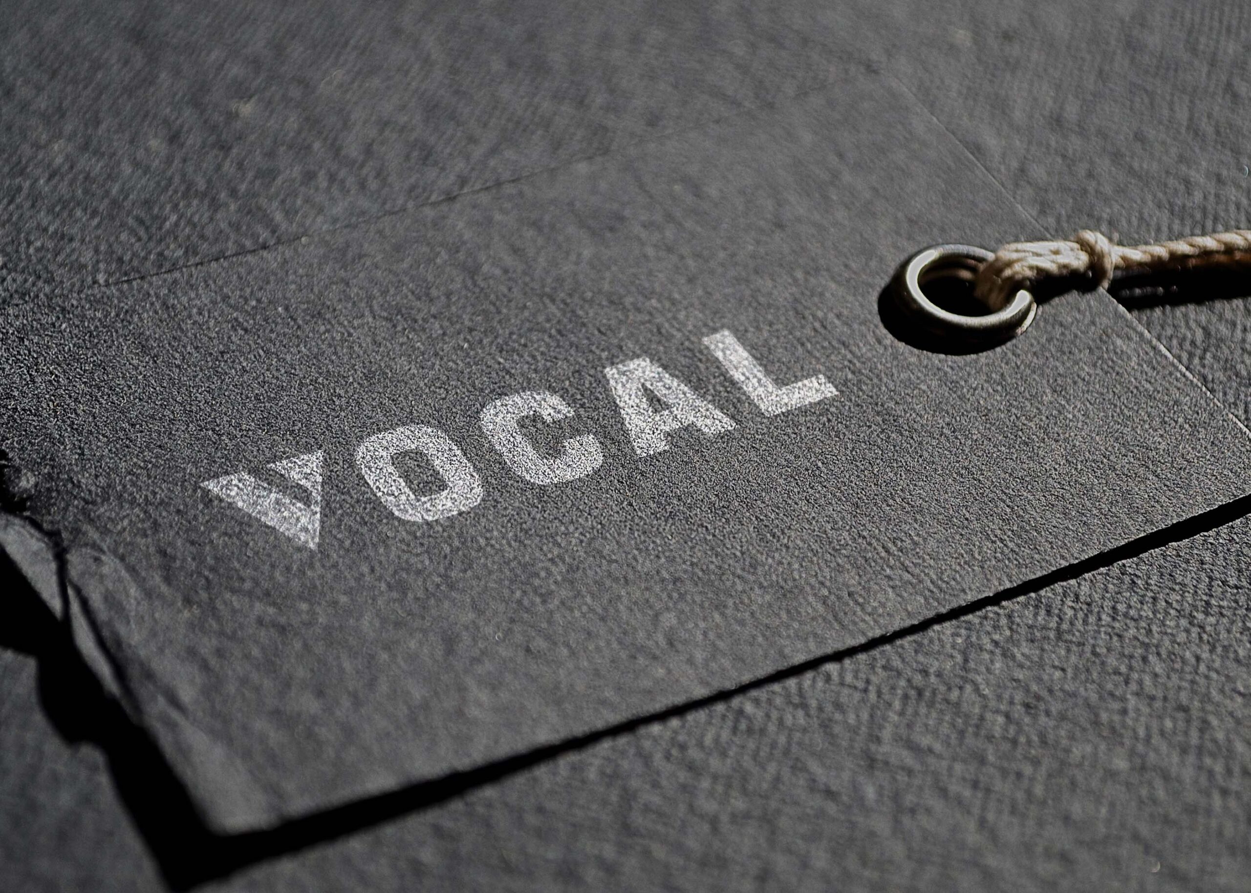 Free Black Tag PSD Mockup