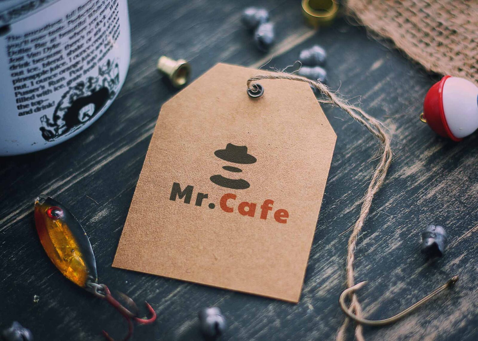 Free Brown Tag Mockup