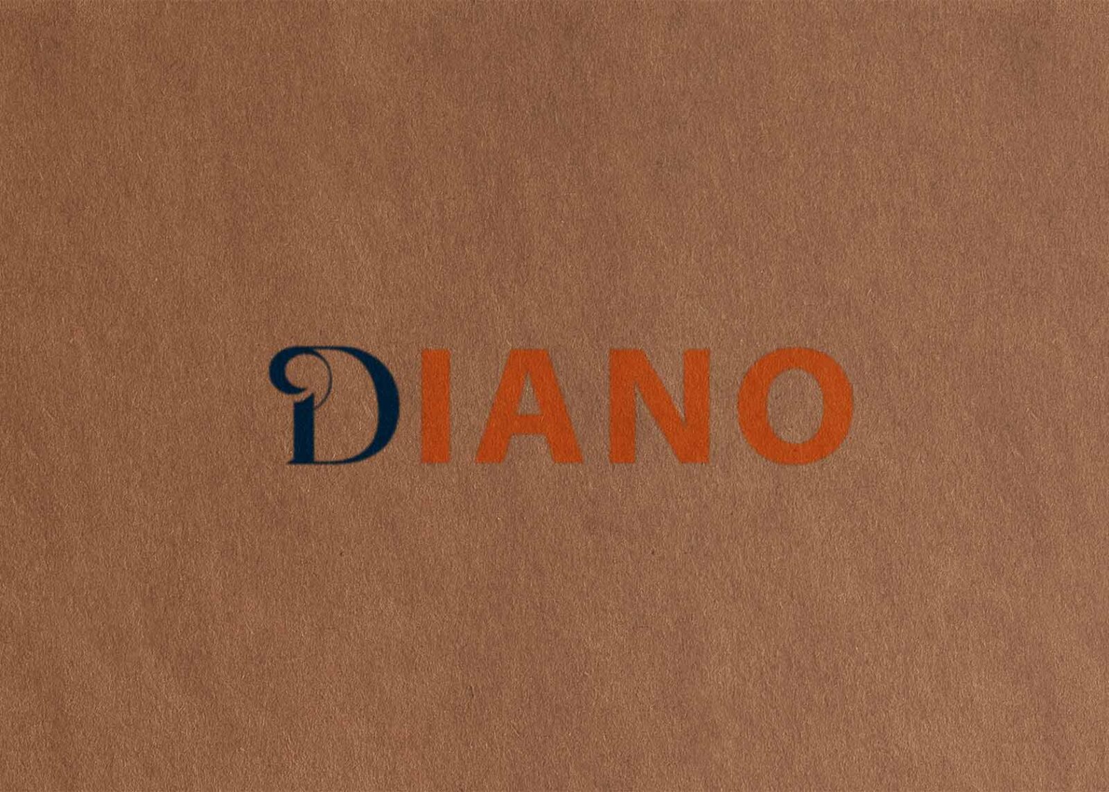 Free Brown Thin Paper Logo Mockup