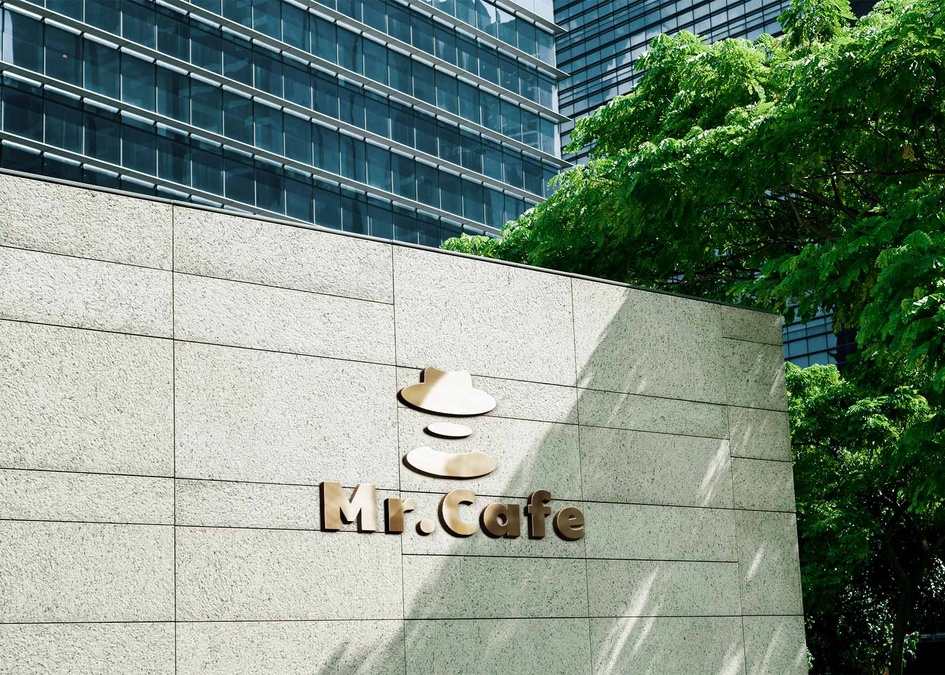 Free Building Logo Mockup