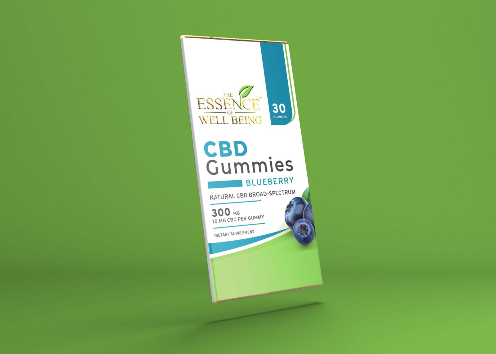 Free CBD Gummies Chocolate Mockup