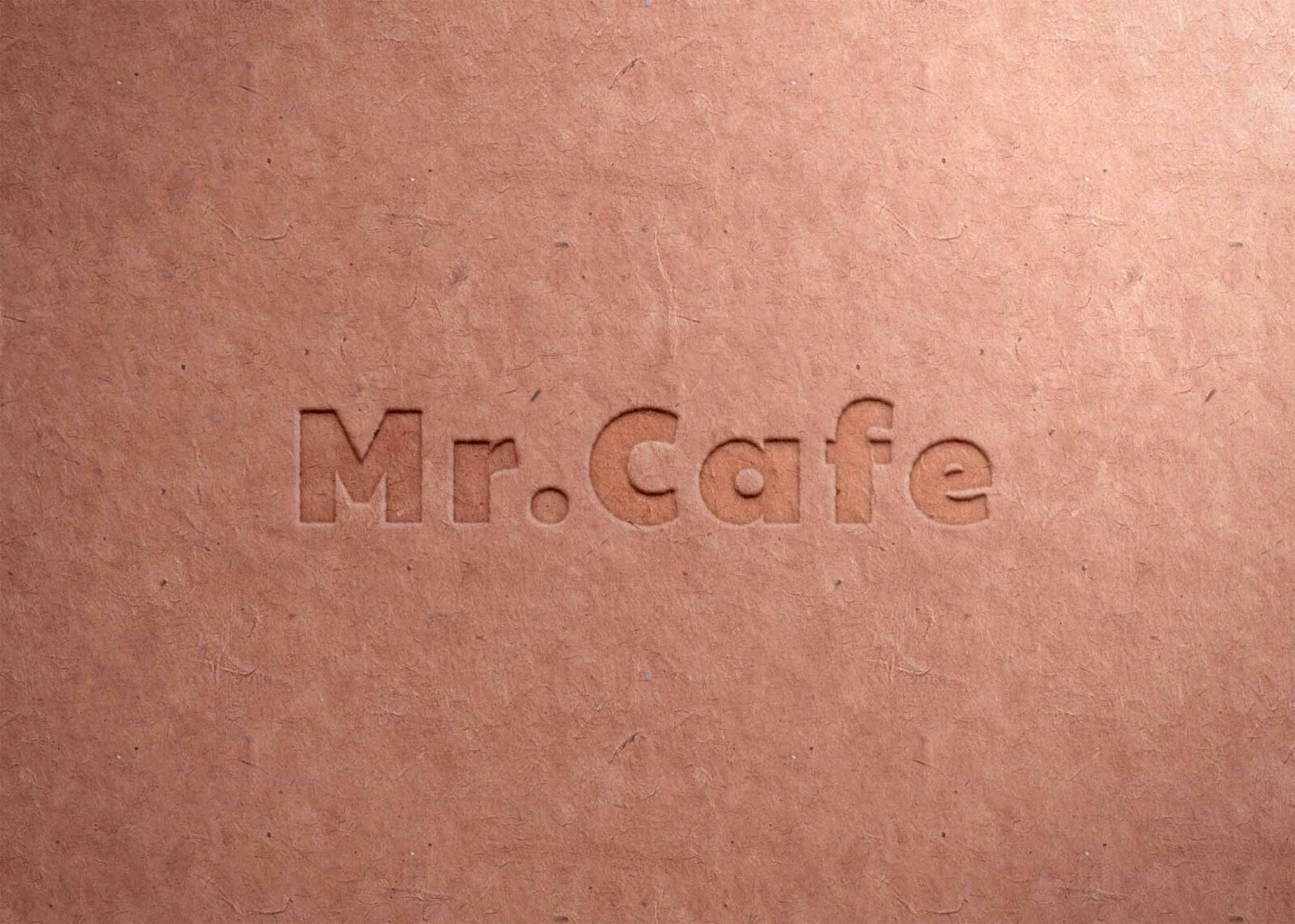 Free Cardboard Pressed Logo Mockup