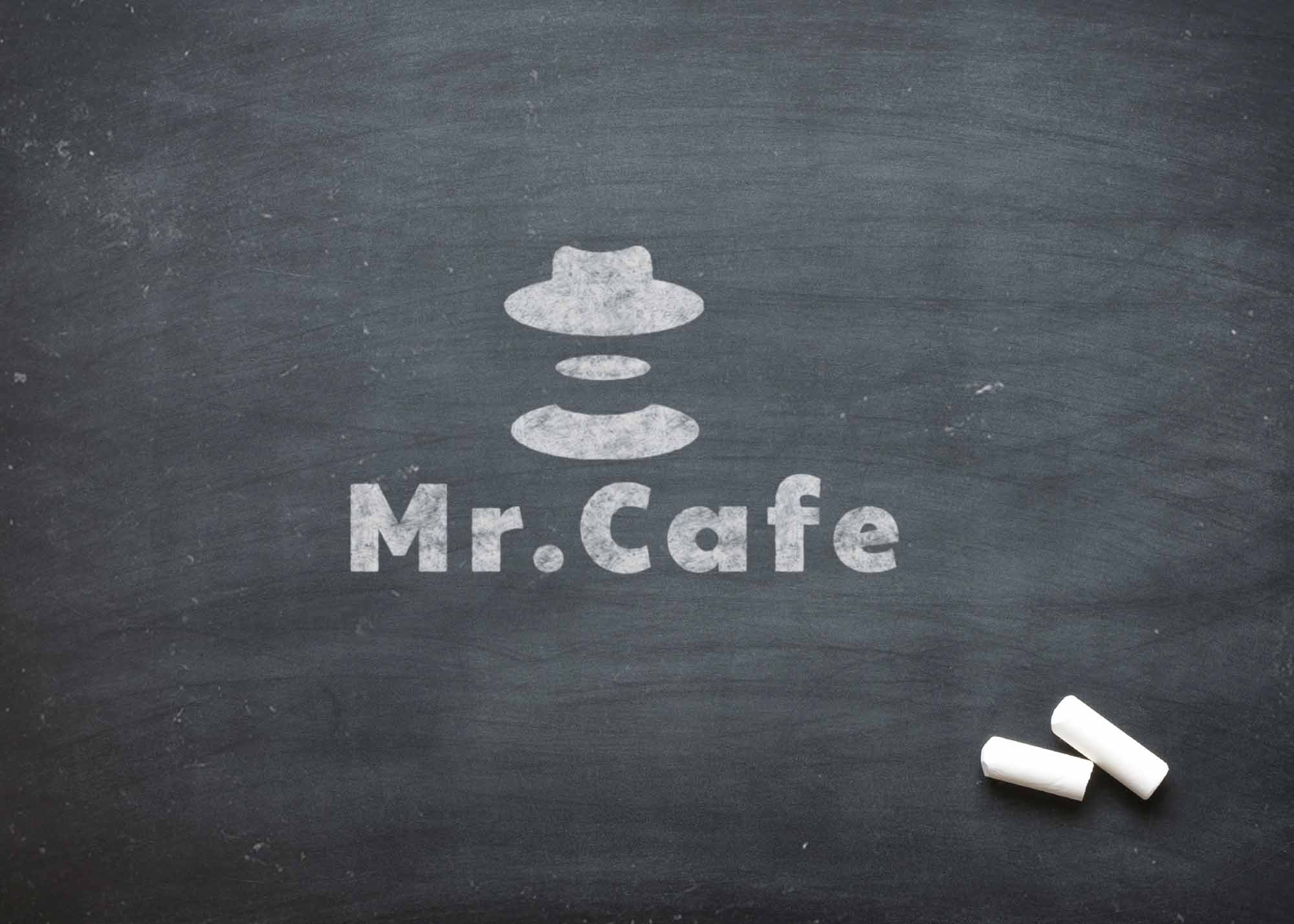 Free Choke Effect Logo Mockup