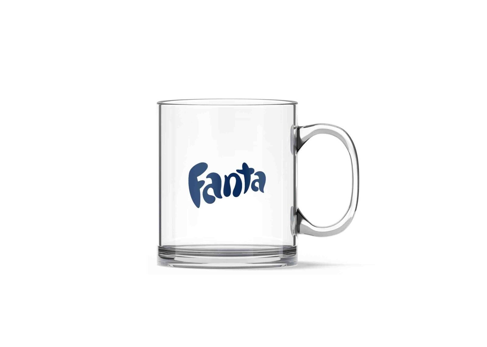 Free Clean glass Cup Mockup