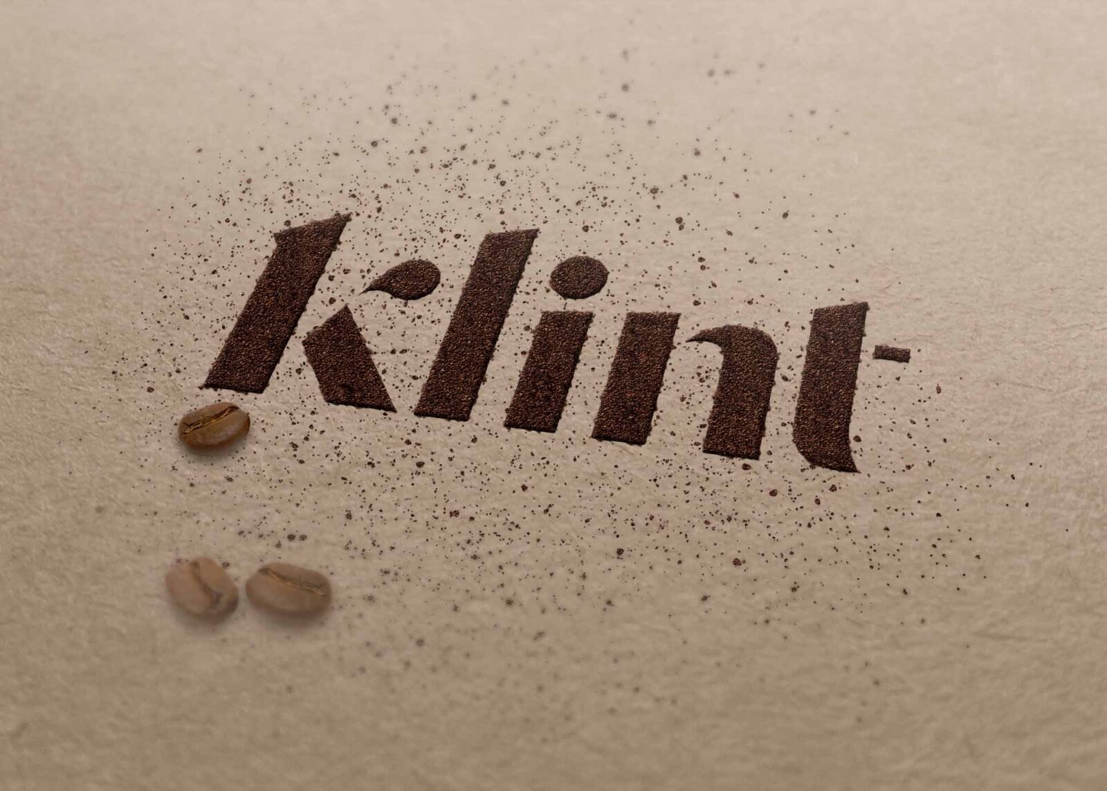 Free Coffee Powder Logo Mockup