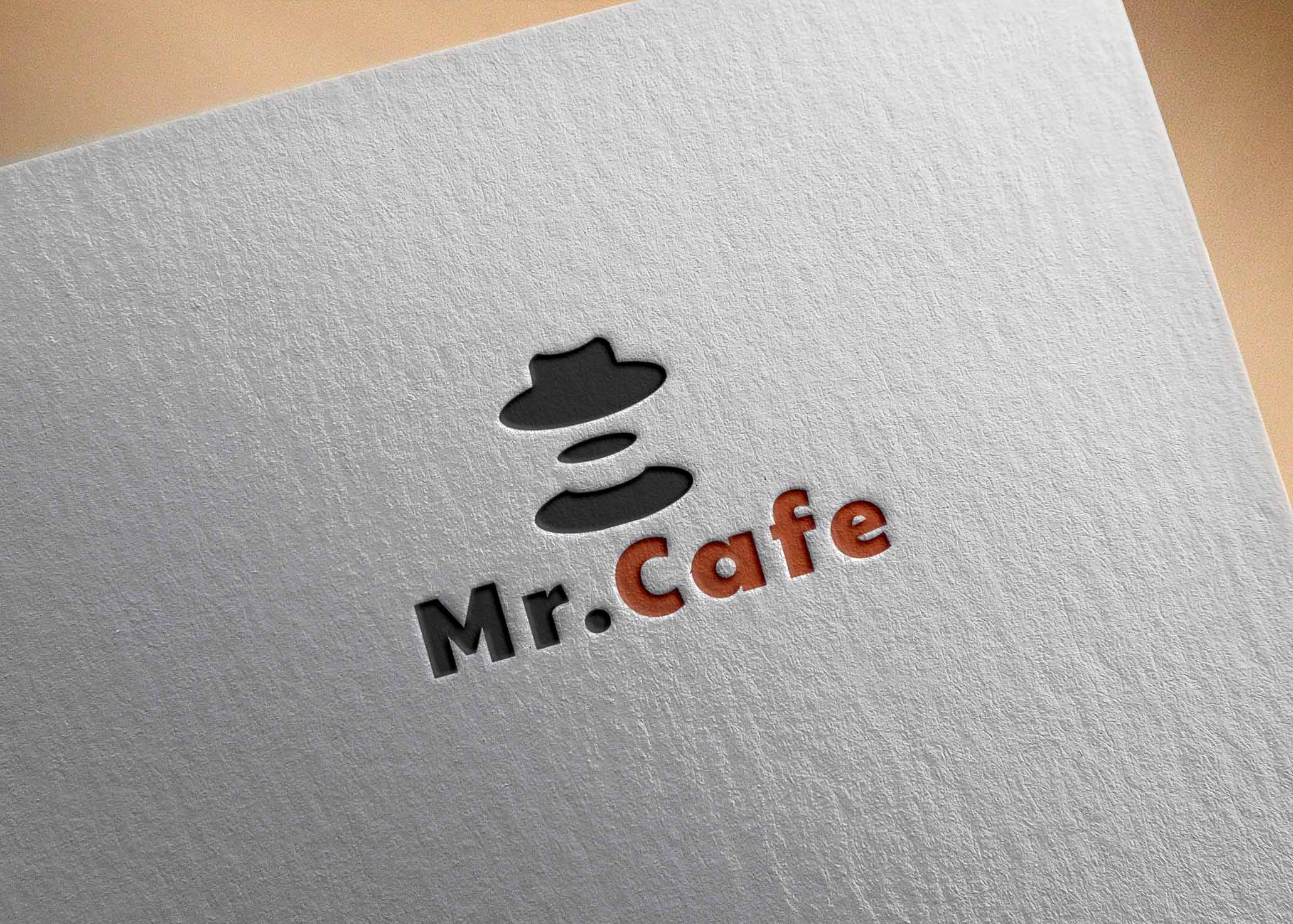 Free Color Realistic Logo Mockup