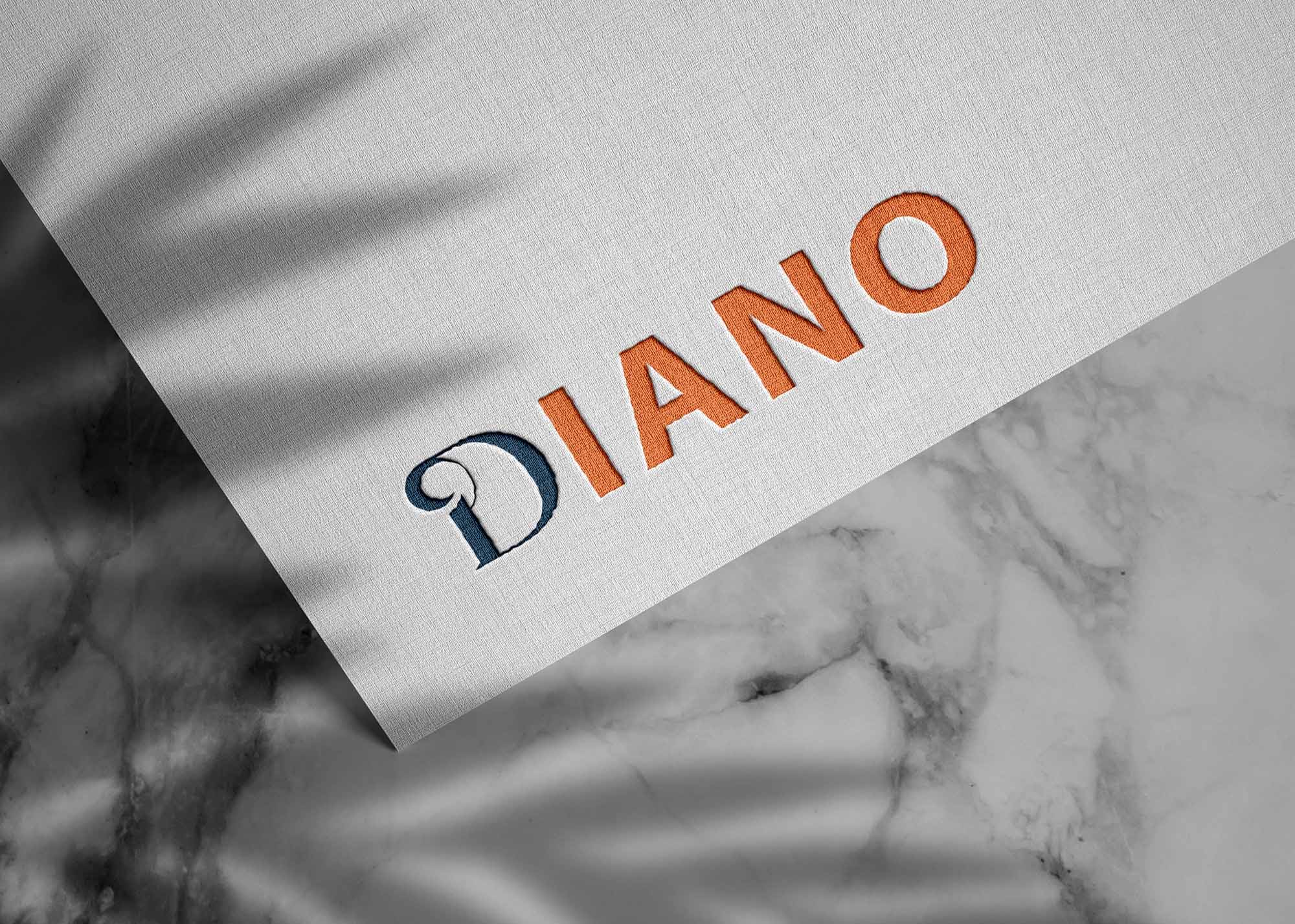 Free Design Paper Logo Mockup