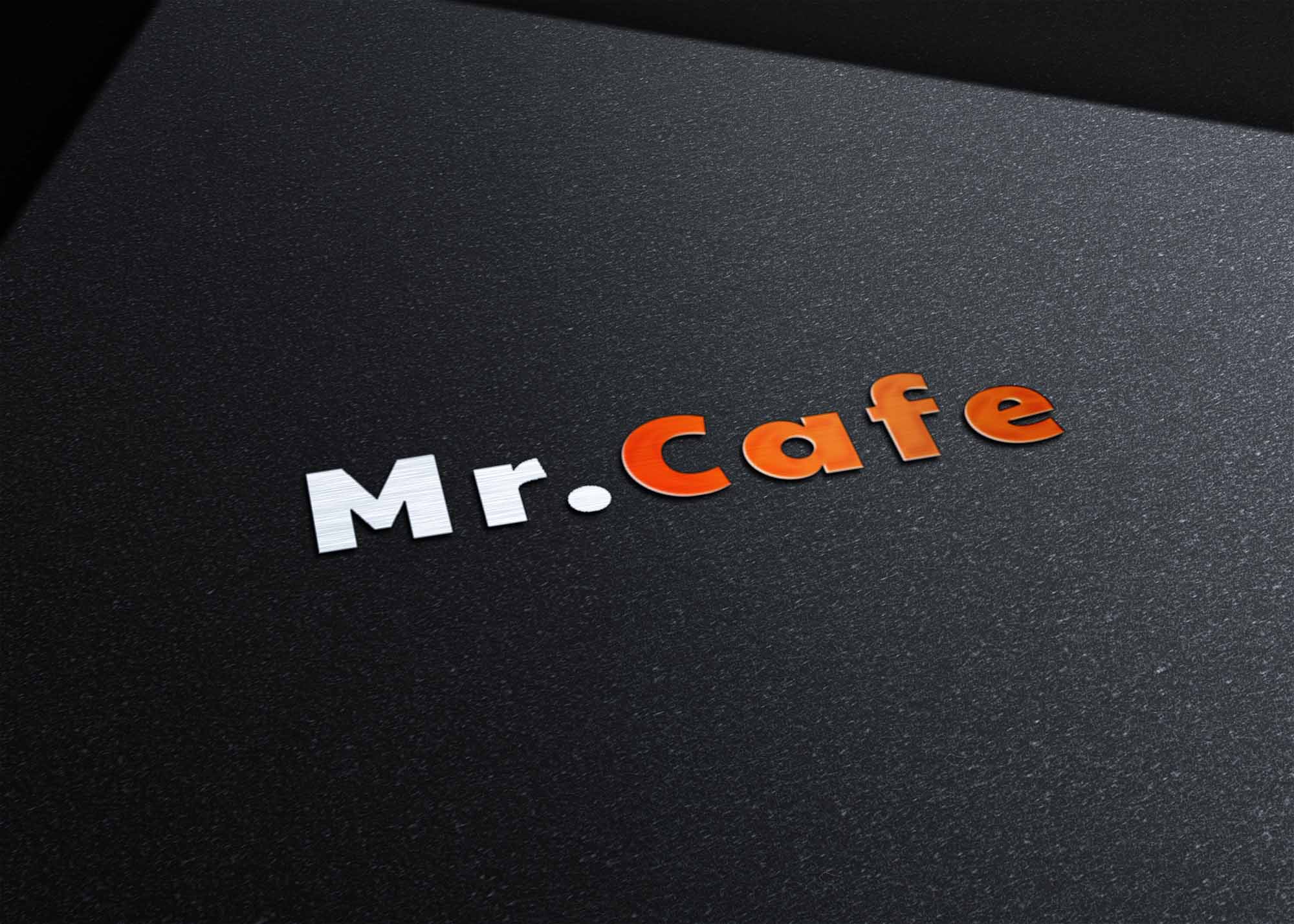 Free Embossed Black Logo Mockup