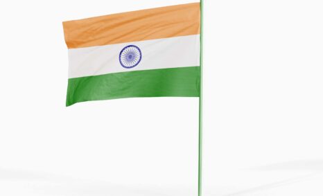 Free India Flag Mockup