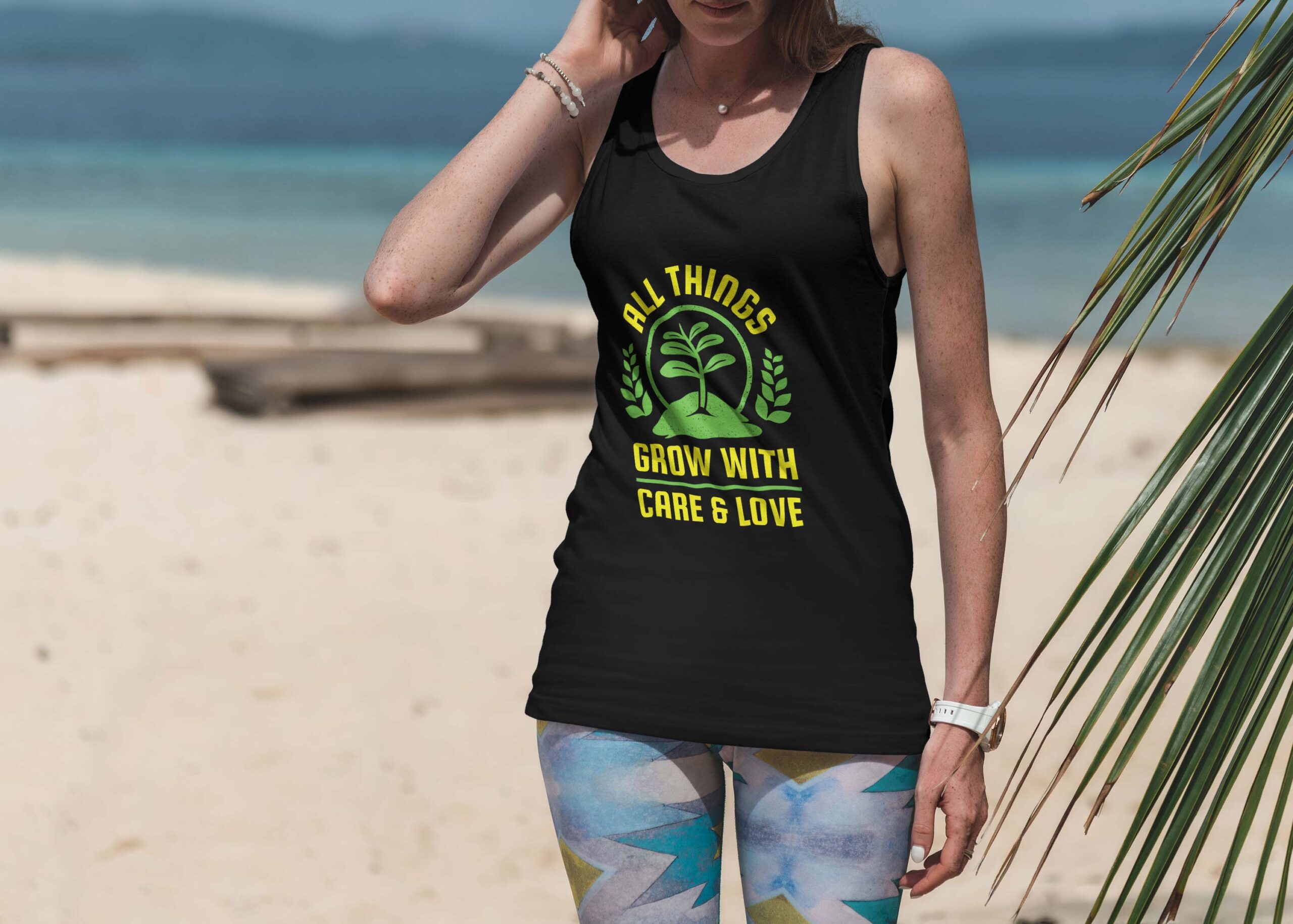 Grow With Love T-shirt Design