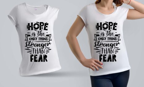Hope Dont Fear T-shirt Design (1)