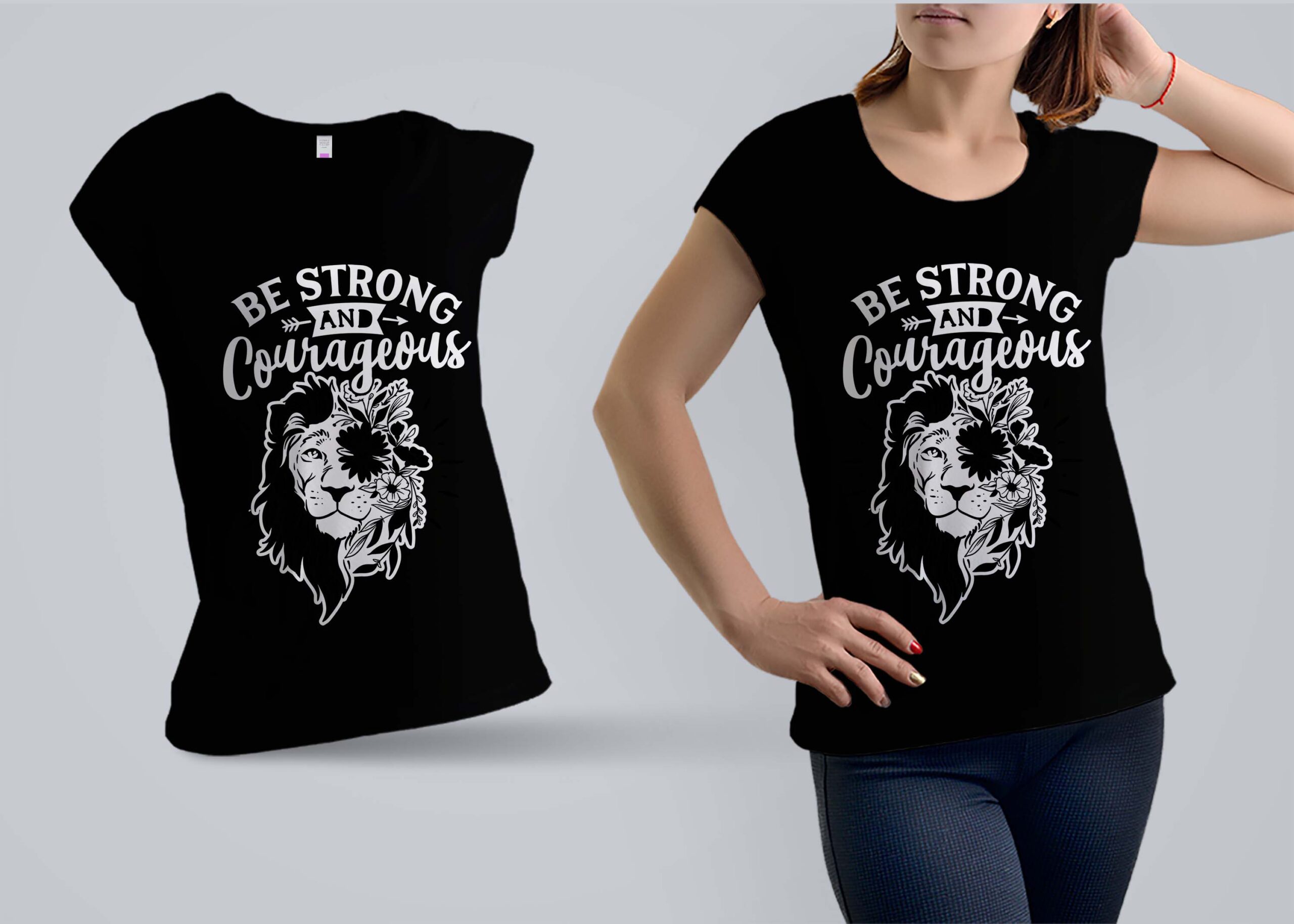 Lion T-shirt Design (1)