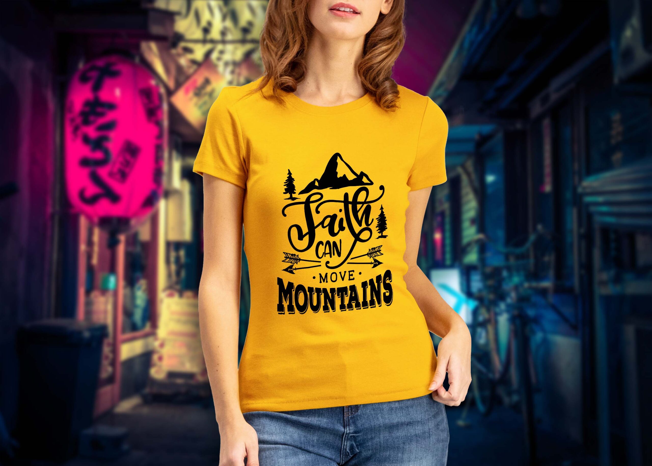 Strong Faith T-Shirt Design