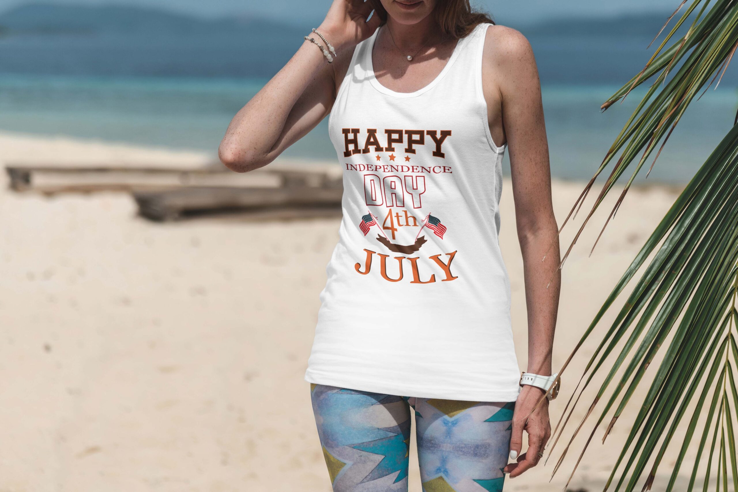 White t-shirt Mockup Free Download