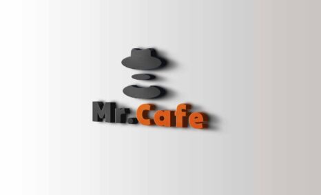 Coffee 3D Logo Mockup