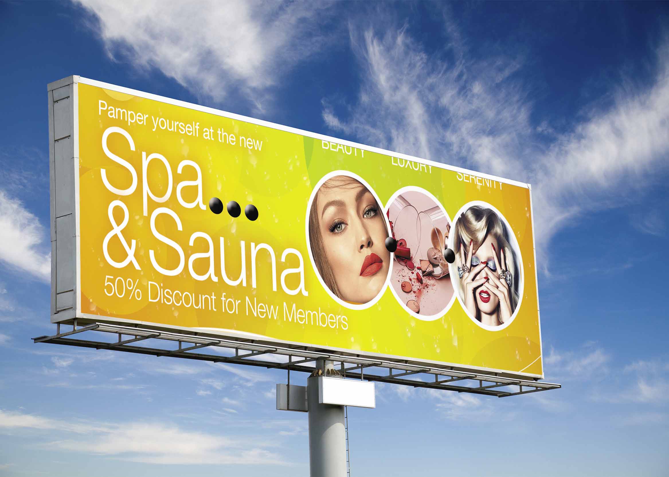 Free Awesome Billboard Mockup