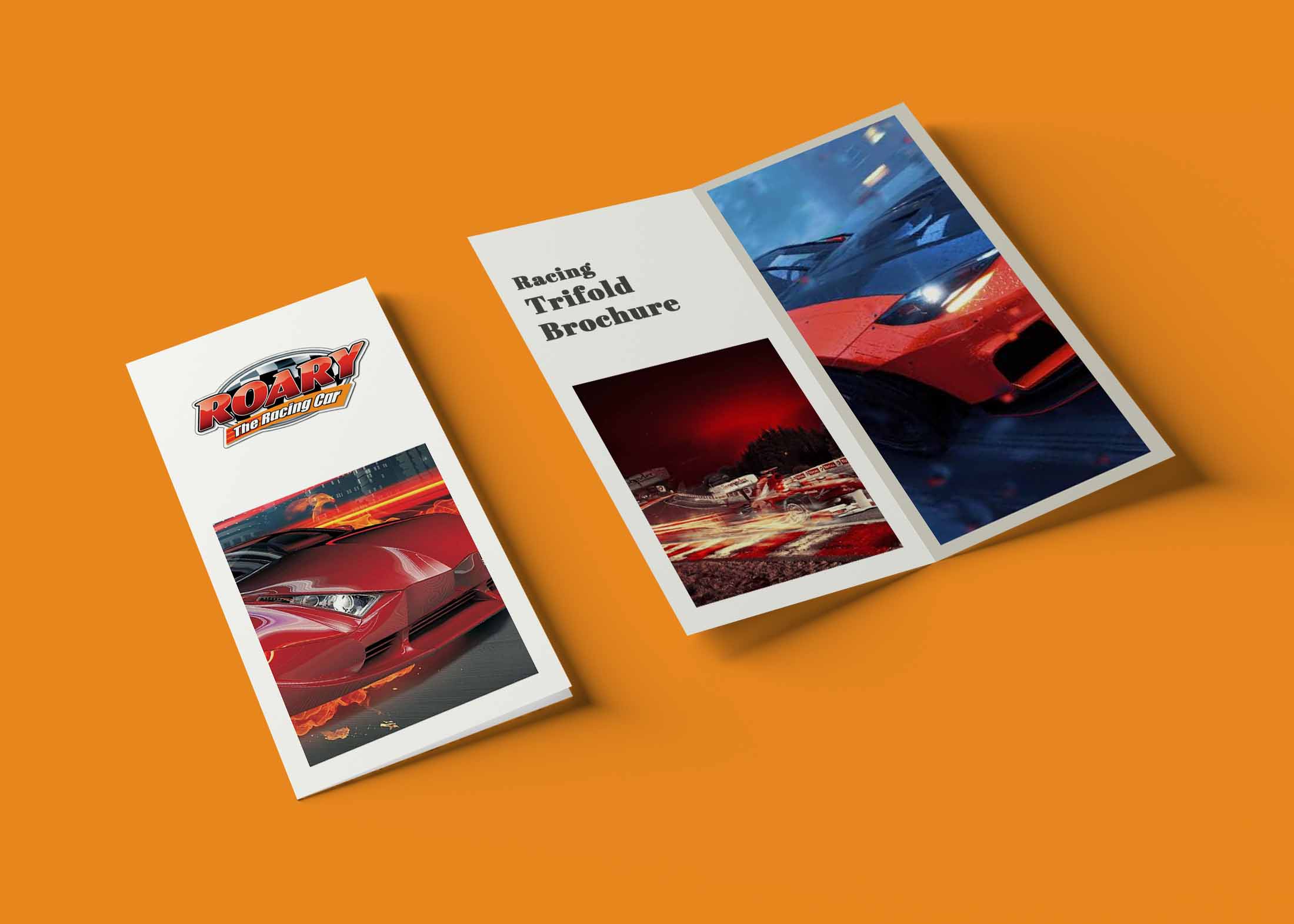 Free Bi-Fold Brochure Mockup