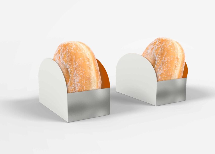 Free Donut Branding Mockup