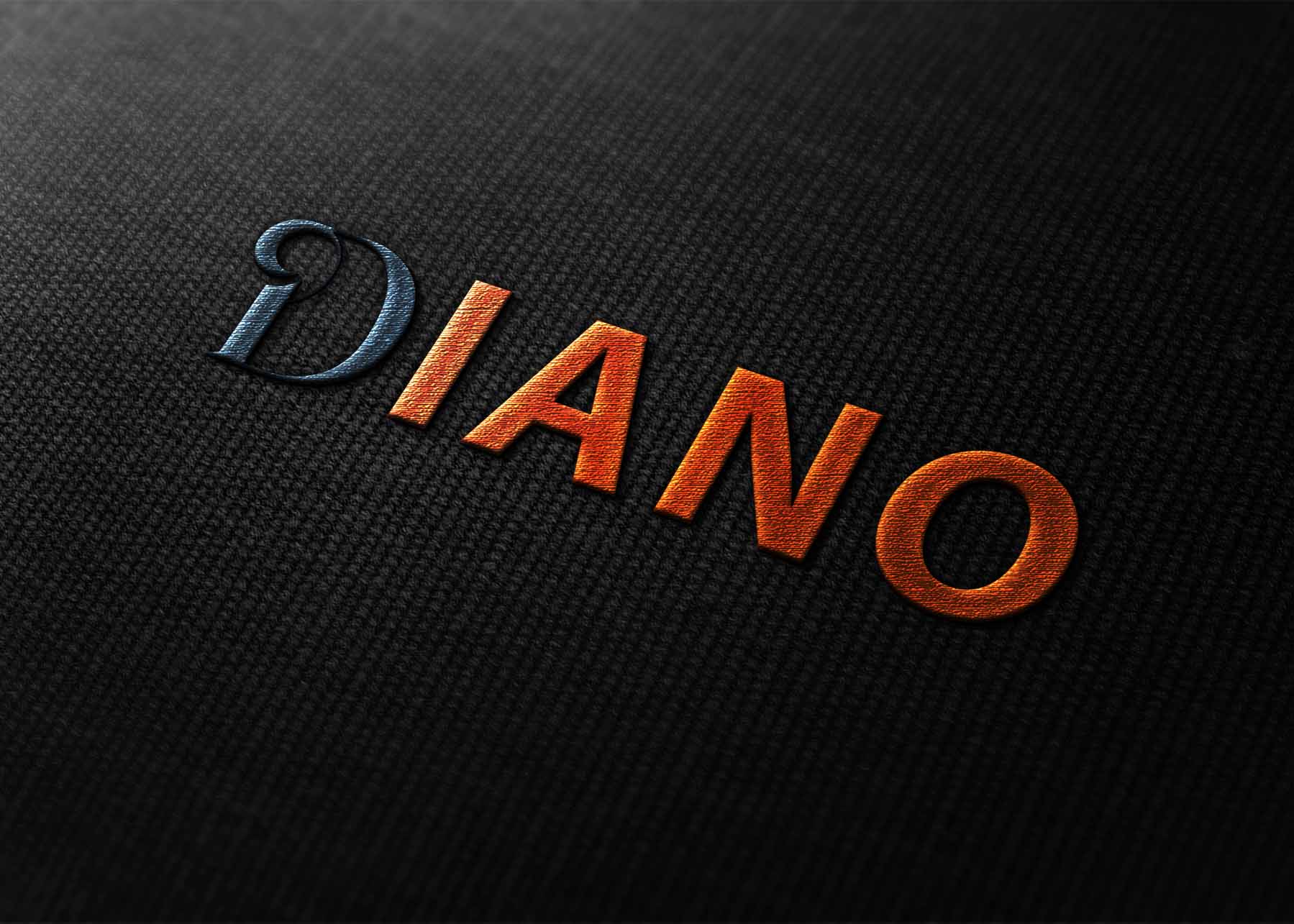 Free Fabric Logo Mockup