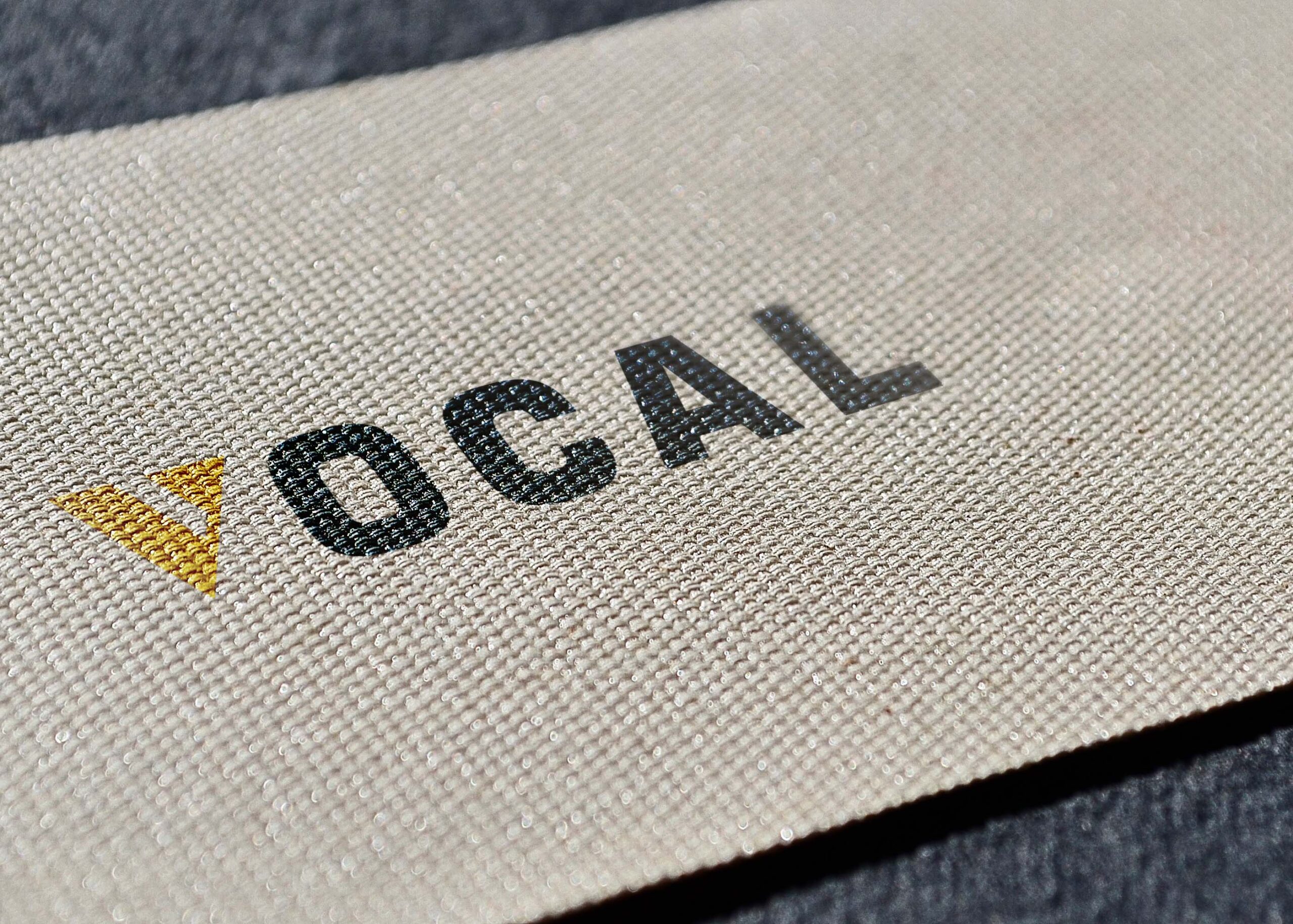 Free Fabric Realistic Logo Mockup