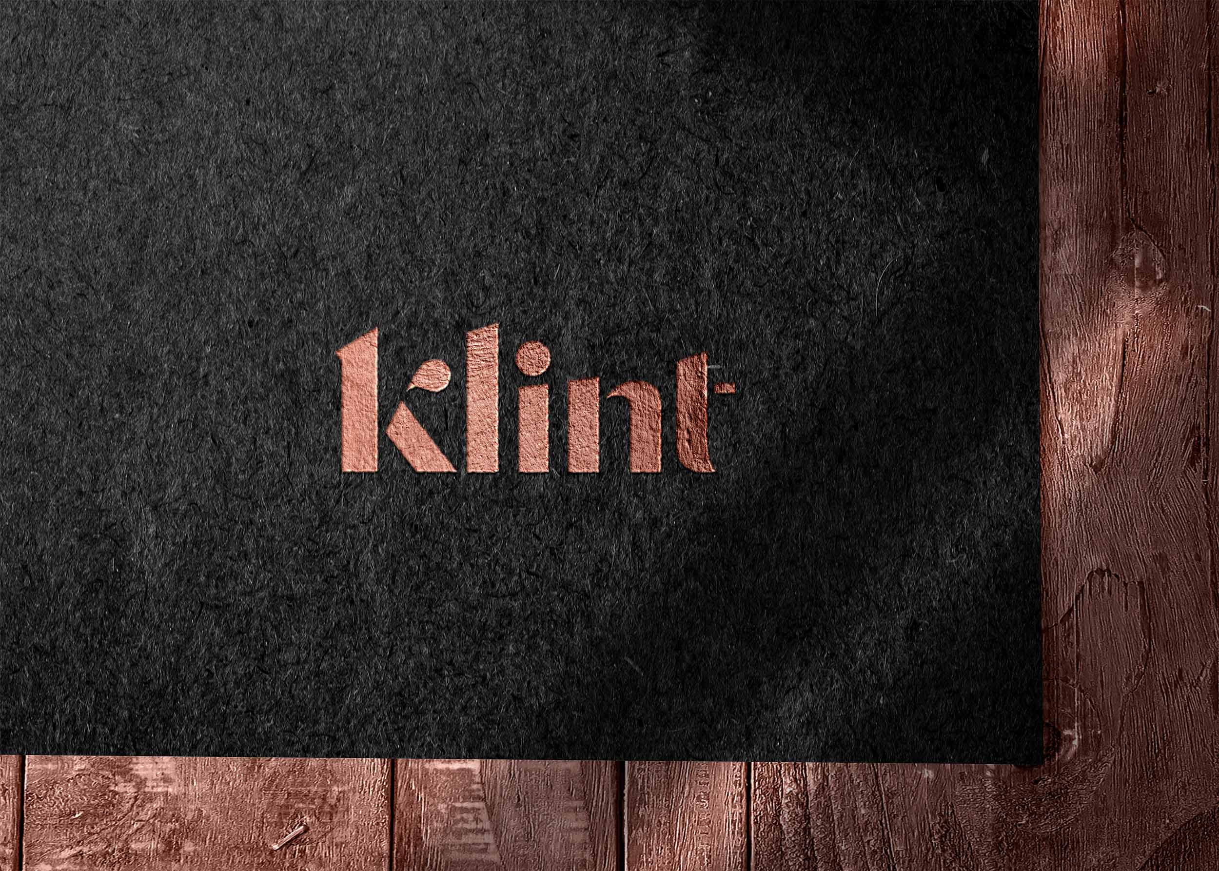 Free Foil Pressed Gold Logo Mockup