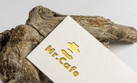 Free Gold Texture Logo Mockup