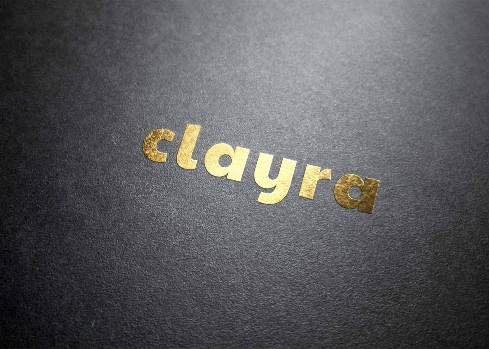 Free Golden Texture Logo Mockup