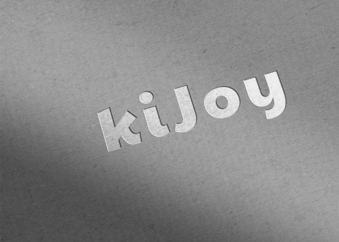 Free Grey Press Logo Mockup