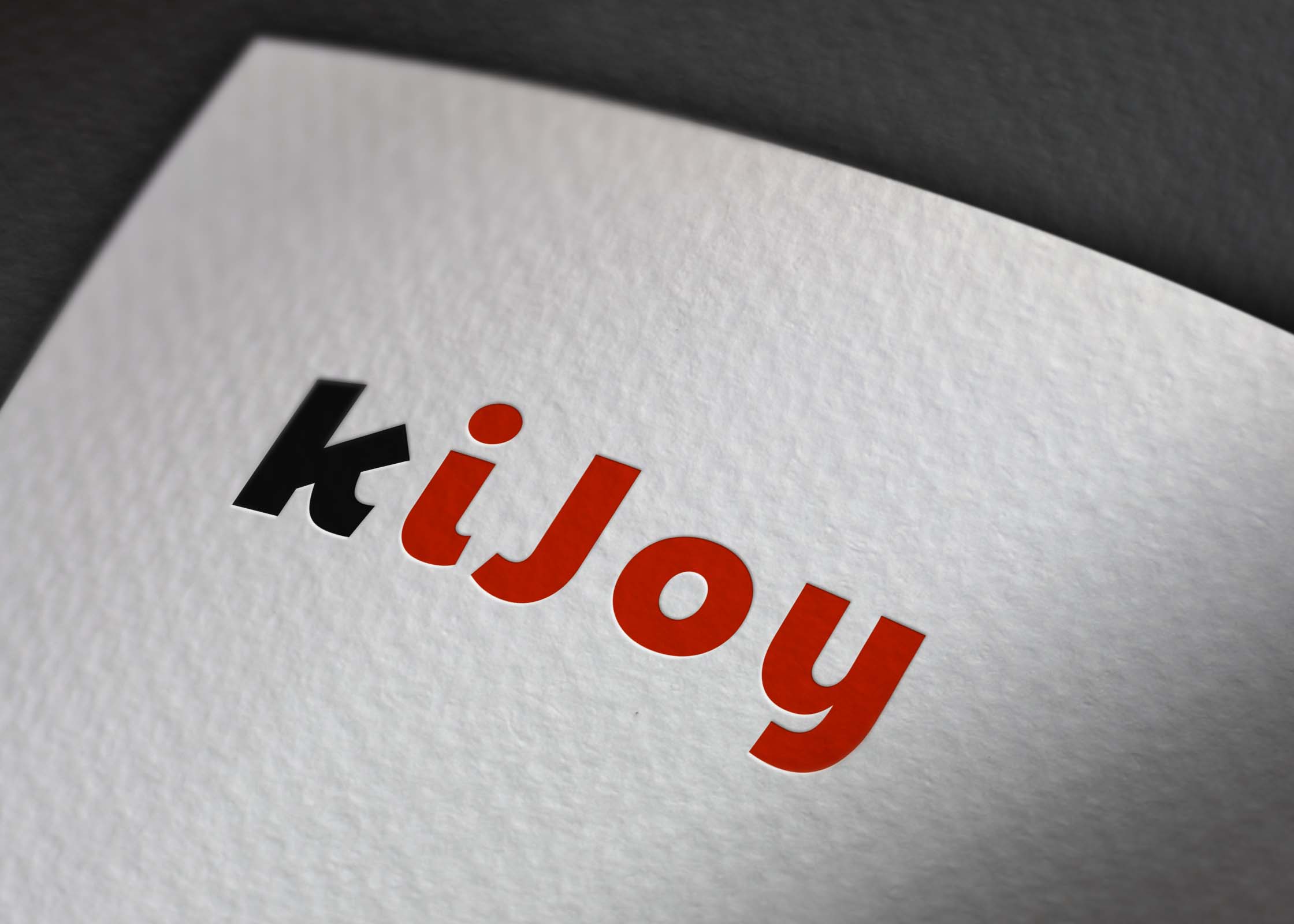 Free Kinjoy Logo Mockup