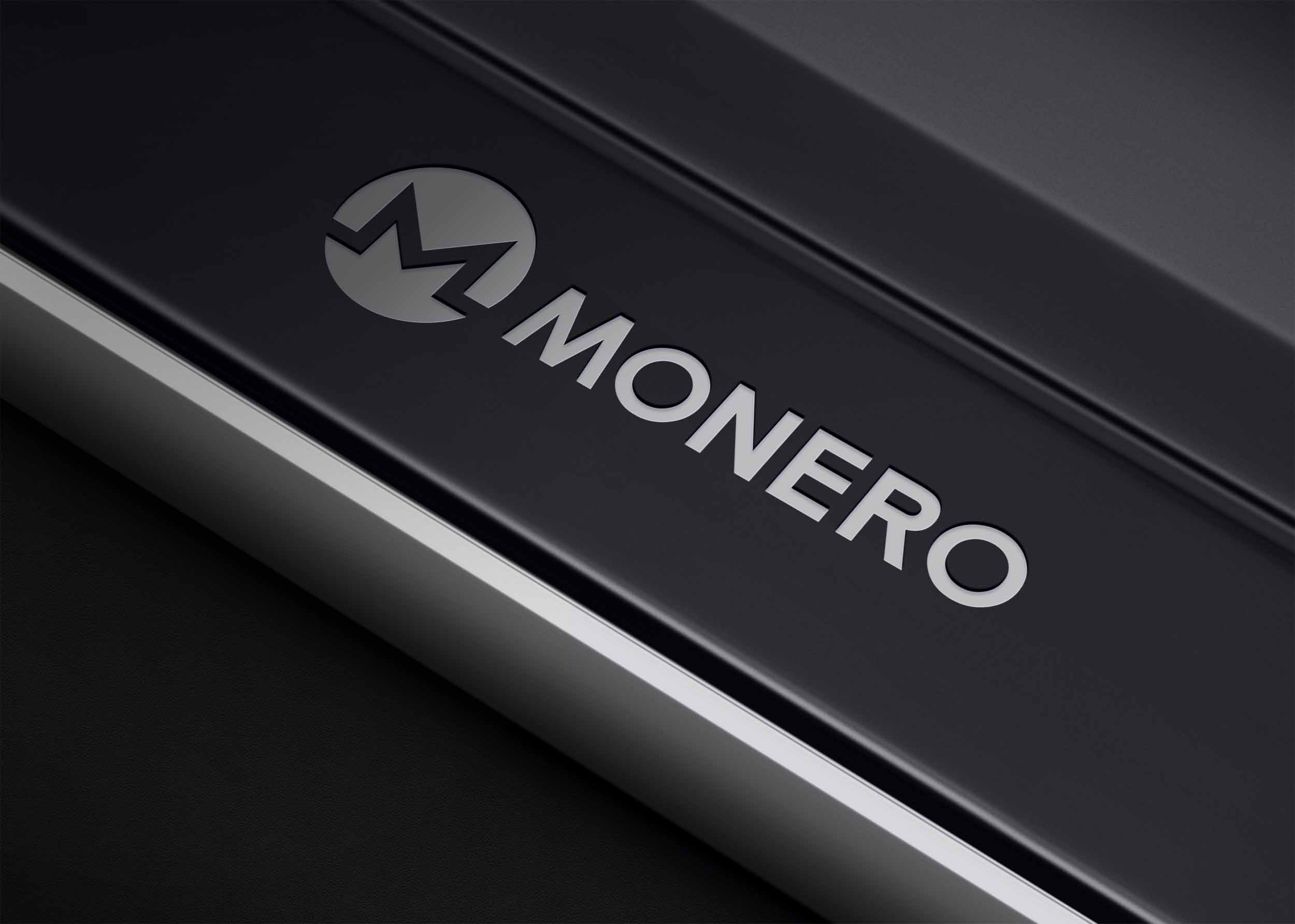 Free Monero Logo Mockup