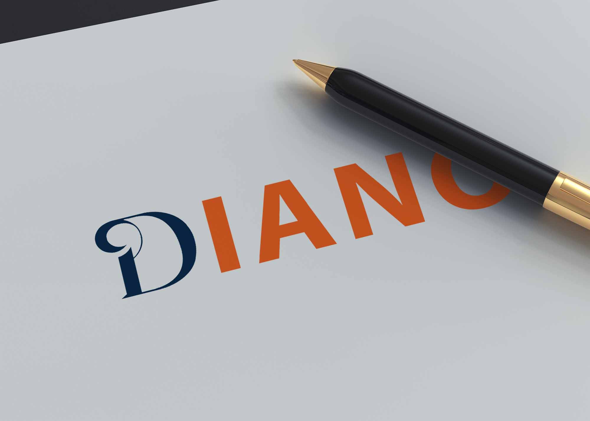 Free Paper PSD Logo Mockup Download