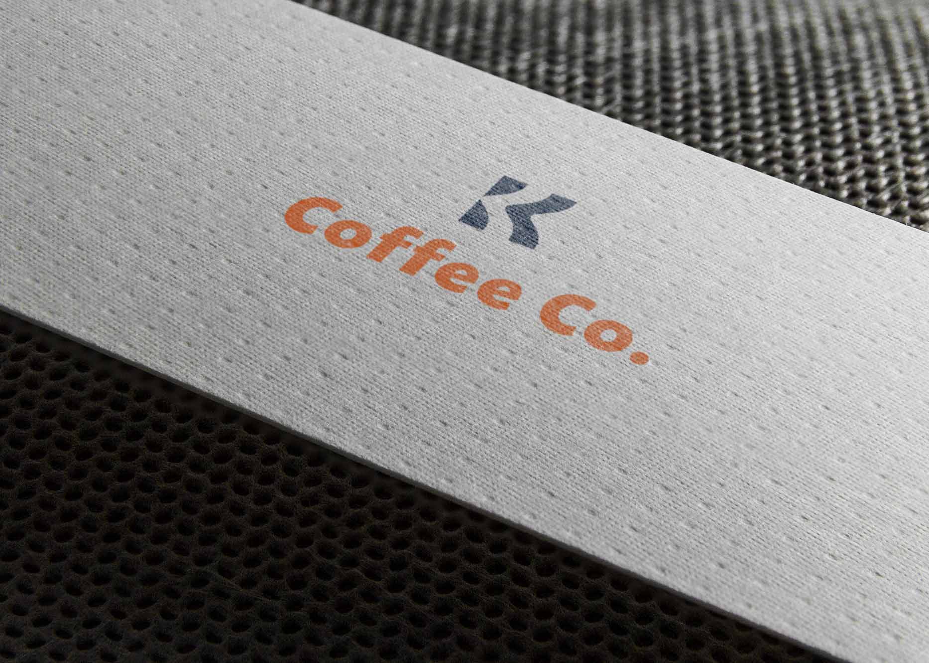 Free Paper Block Logo Mockup