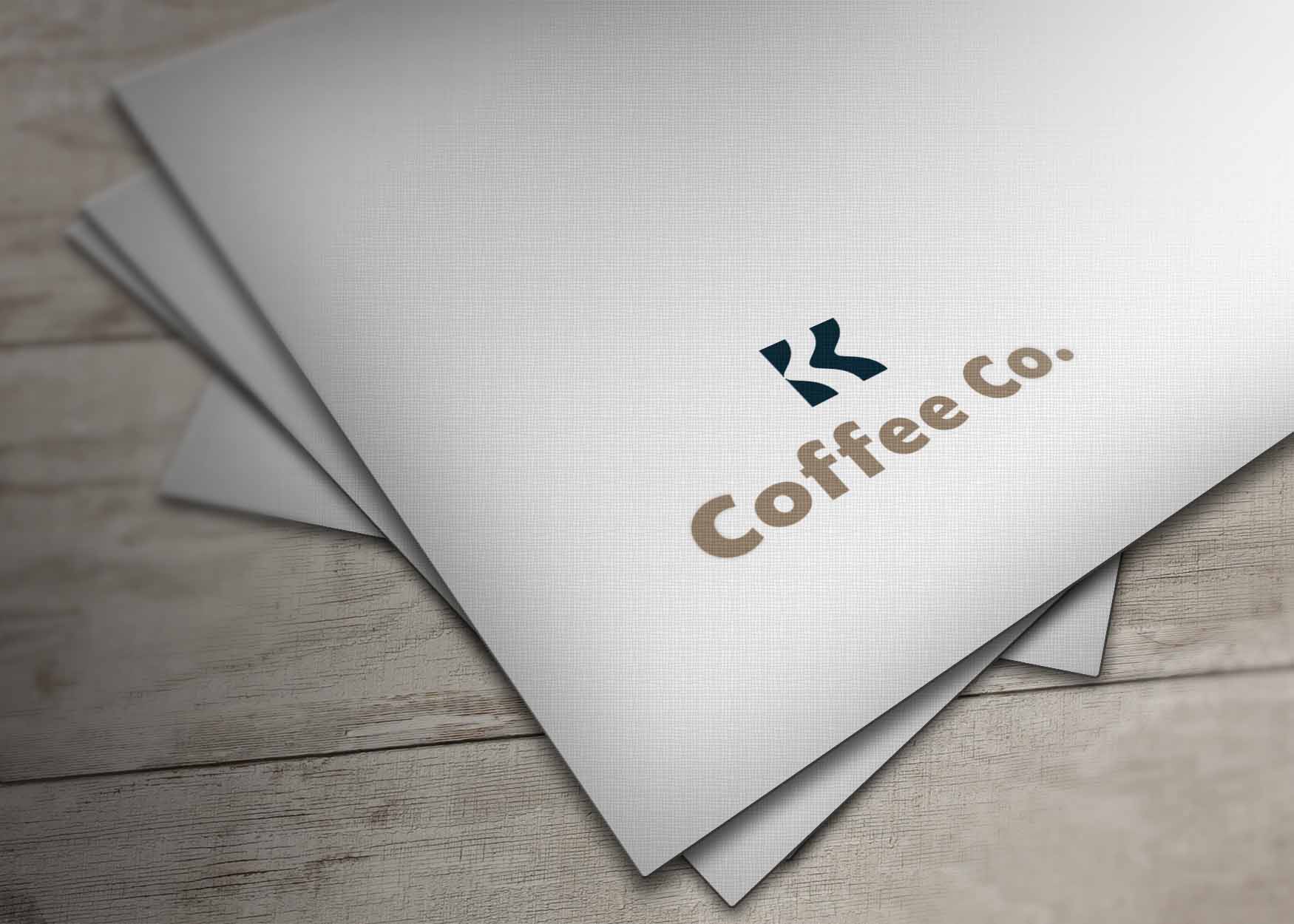 Free Paper Sheet Block Logo Mockup