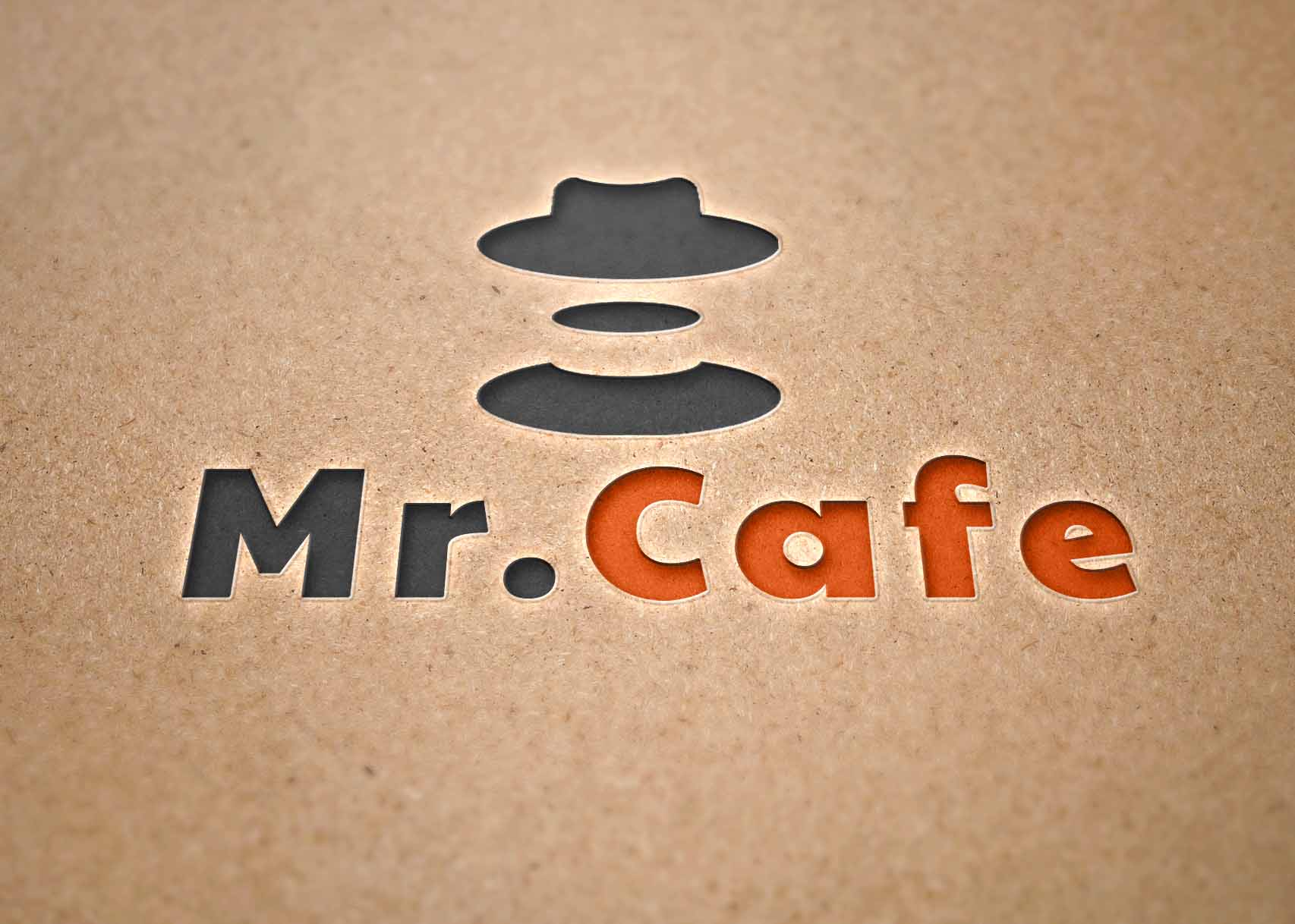 Free Prespective Logo Mockup