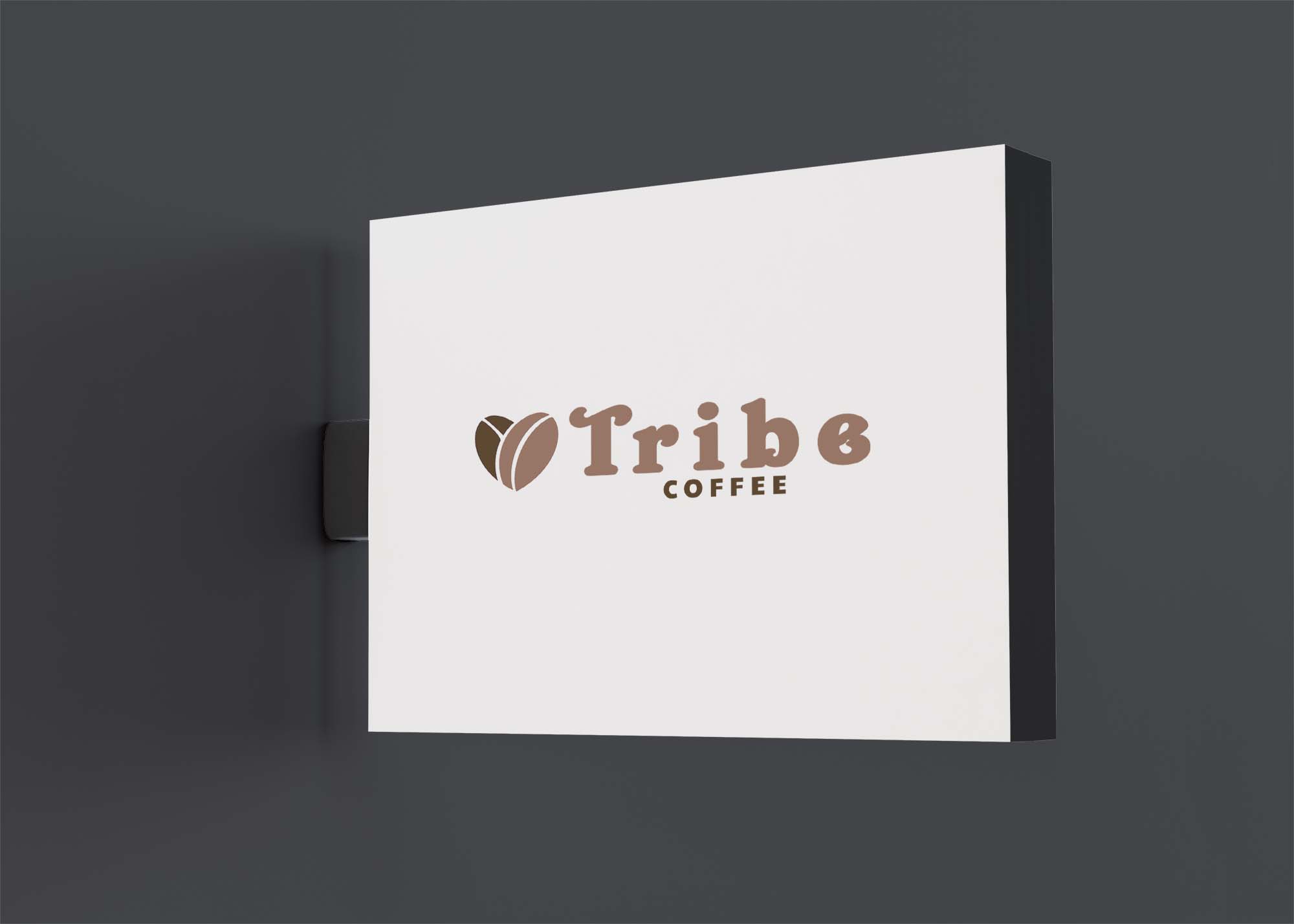 Free Restro Square Sign Logo Mockup