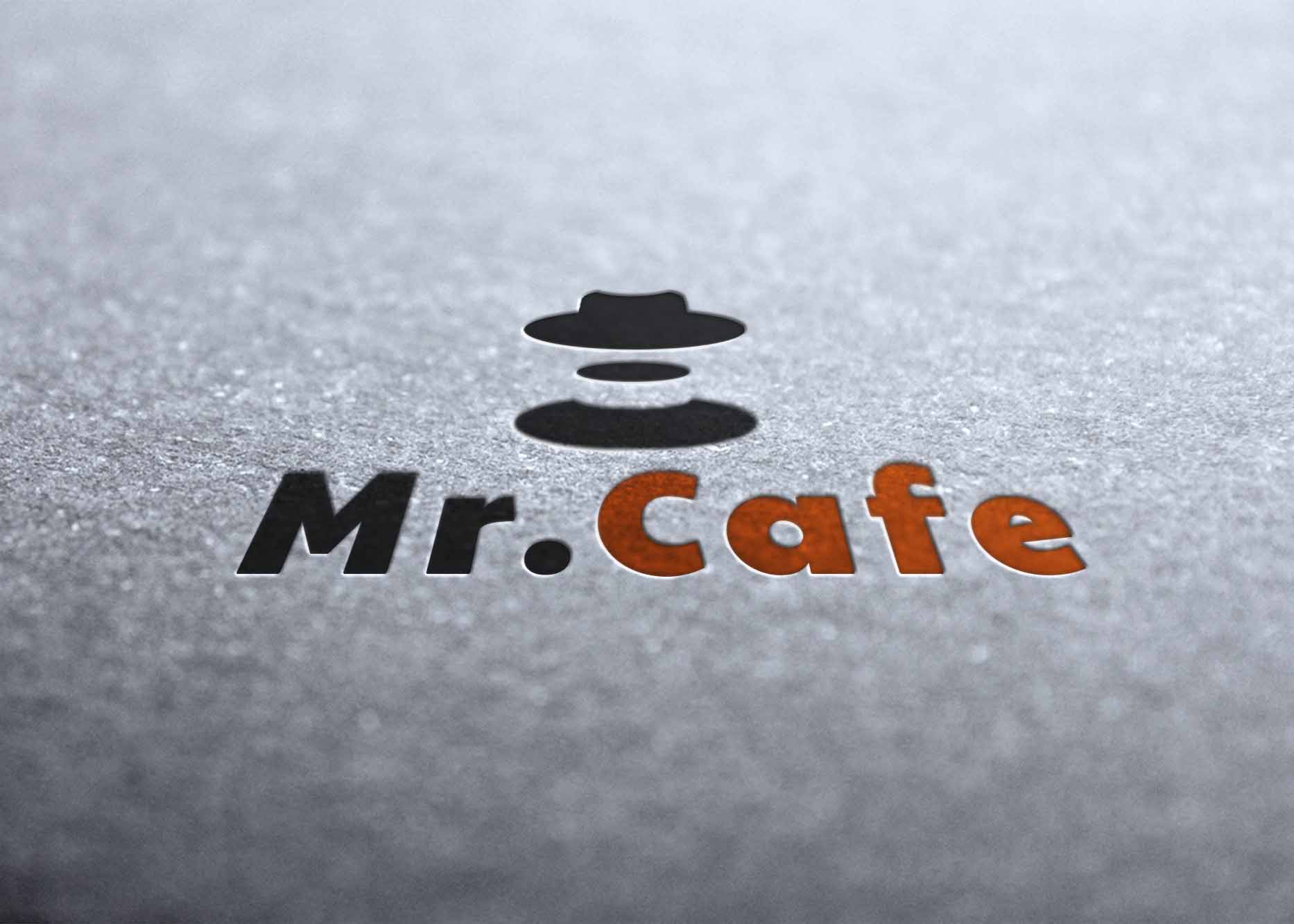 Free Road Prespective Logo Mockup