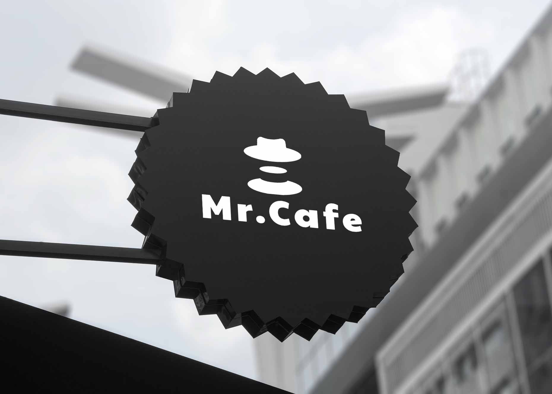 Free Round Hanging Sign Logo Mockup