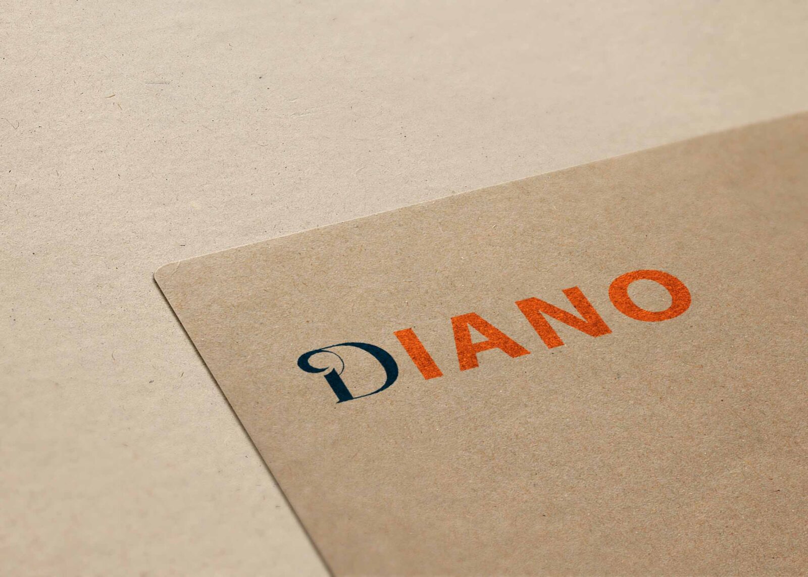 Free Thin Paper Logo Mockup