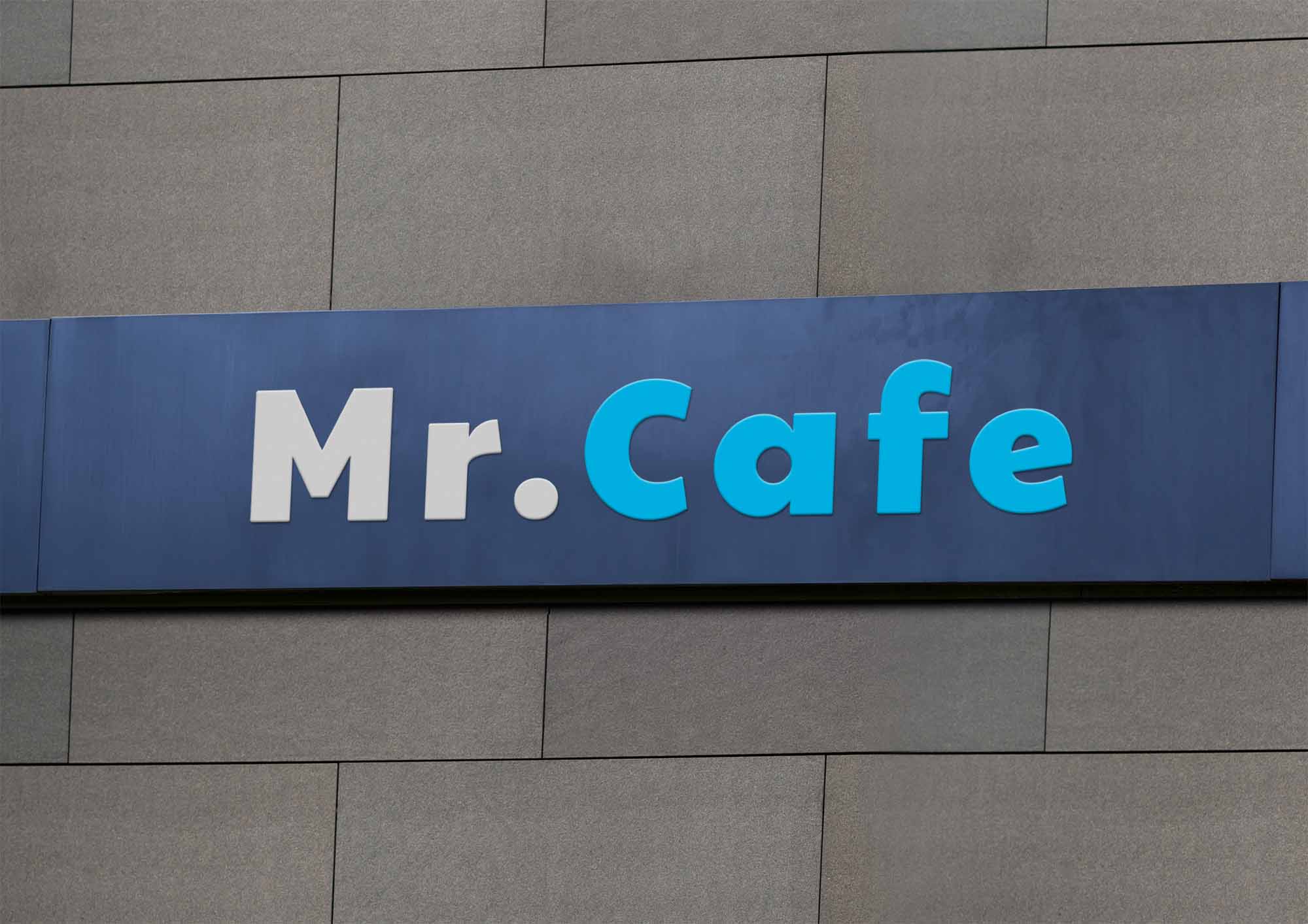 Free Wall Board Logo Mockup