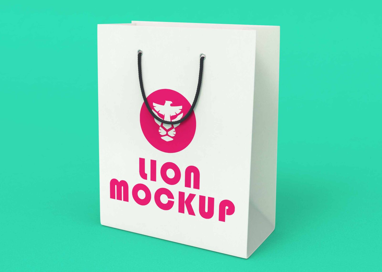 Free White Bag Mockup