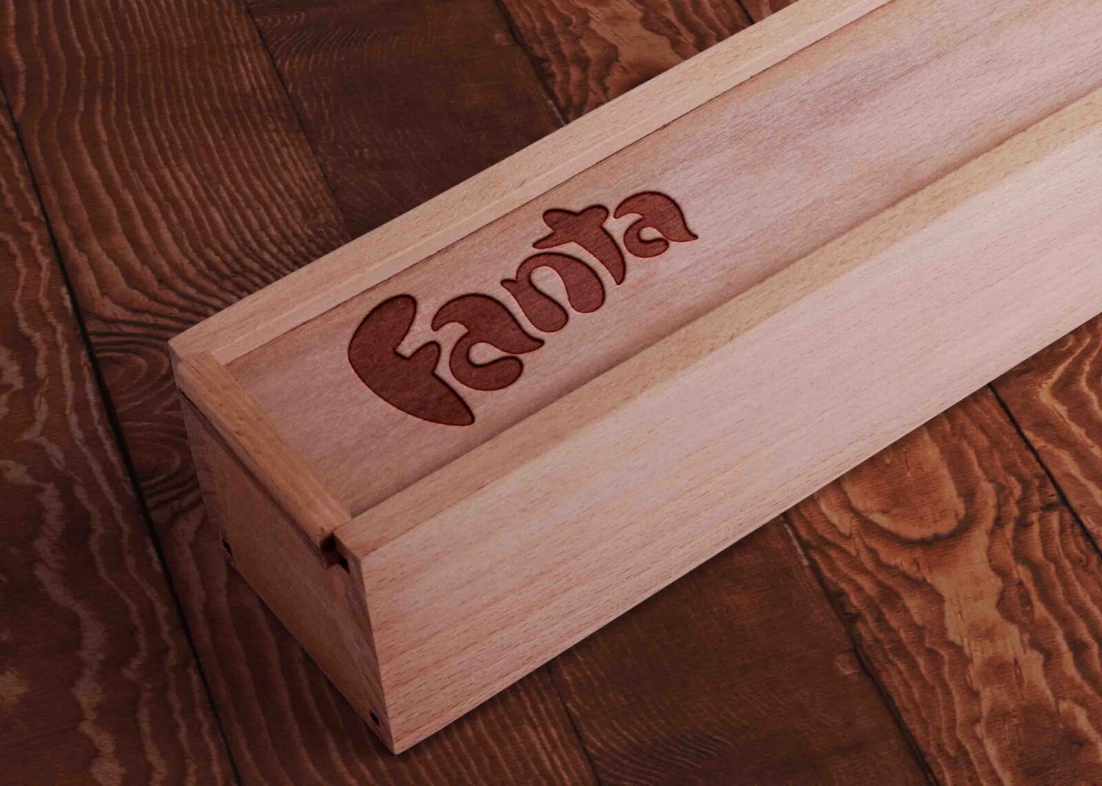Free Wood Block Logo Mockup